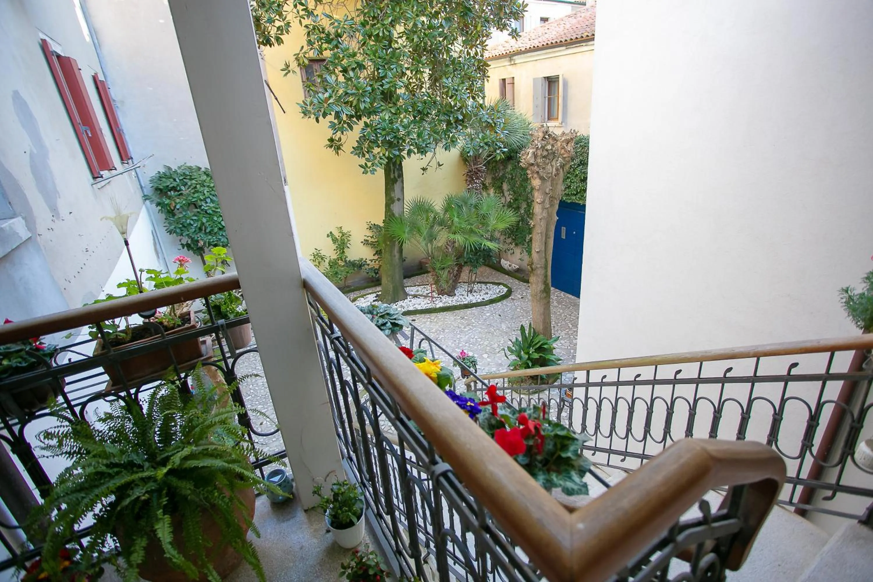 Garden in B&B La Corte