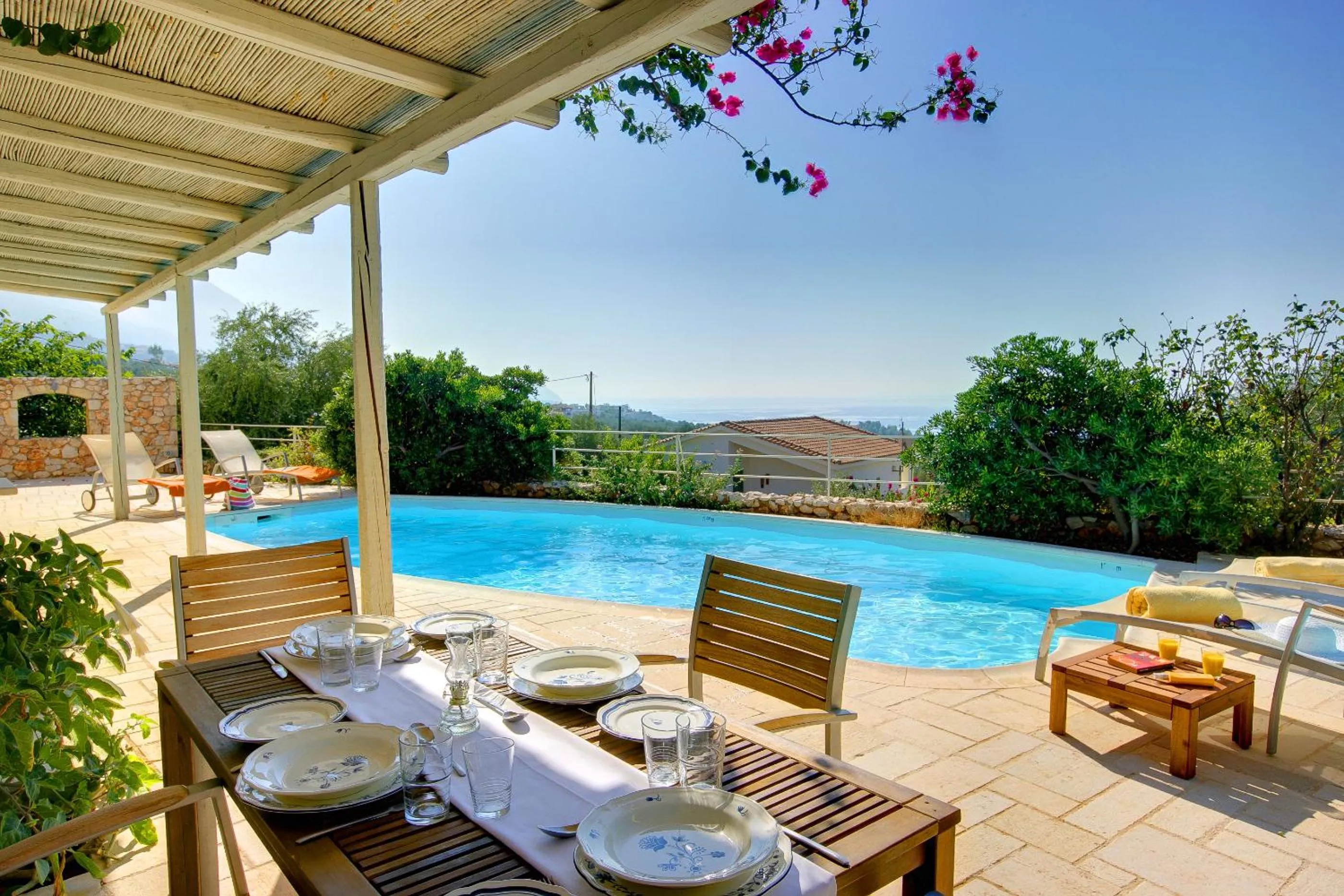 Patio in Ideales Resort