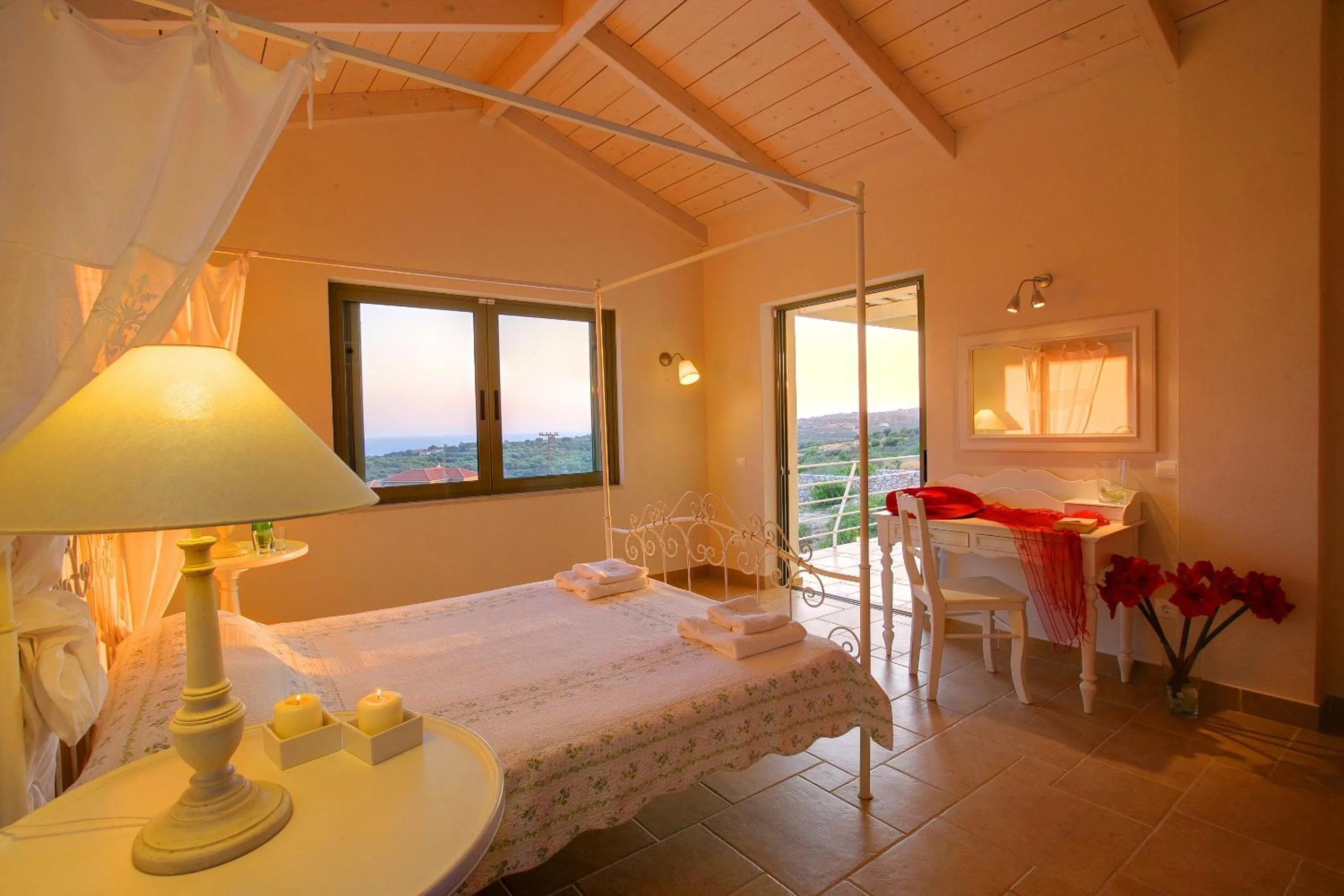 Bed in Ideales Resort