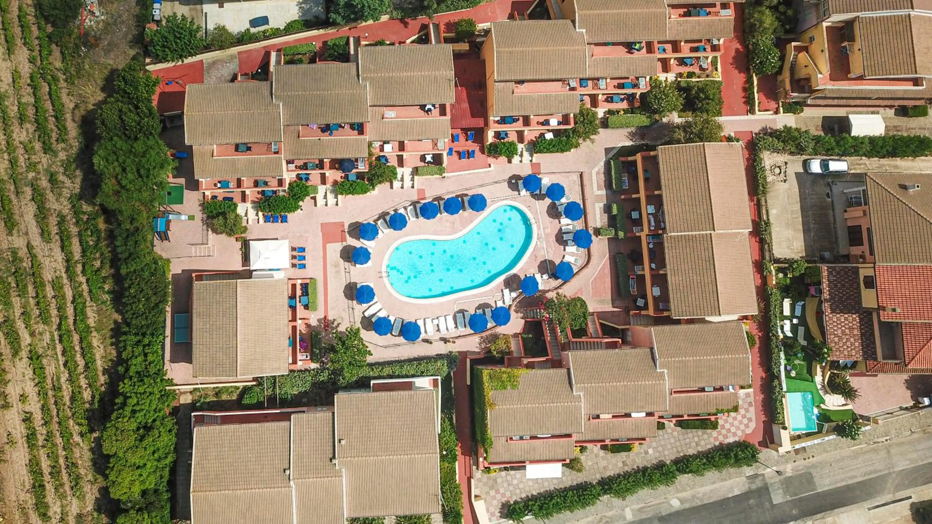 Bird's eye view in Residence Le Onde