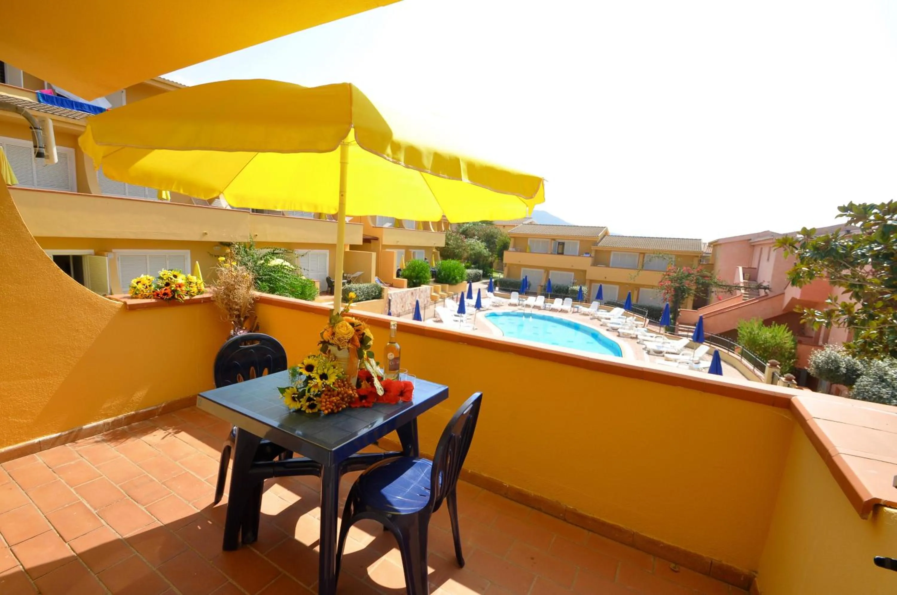 Balcony/Terrace in Residence Le Onde