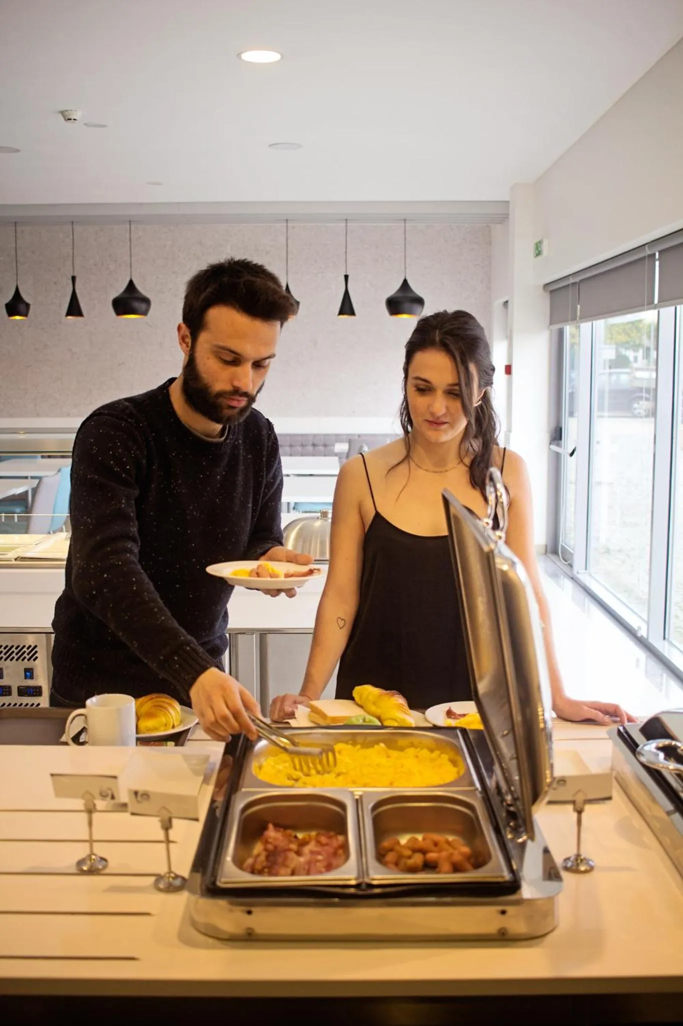 Buffet breakfast in Park Hotel Porto Aeroporto