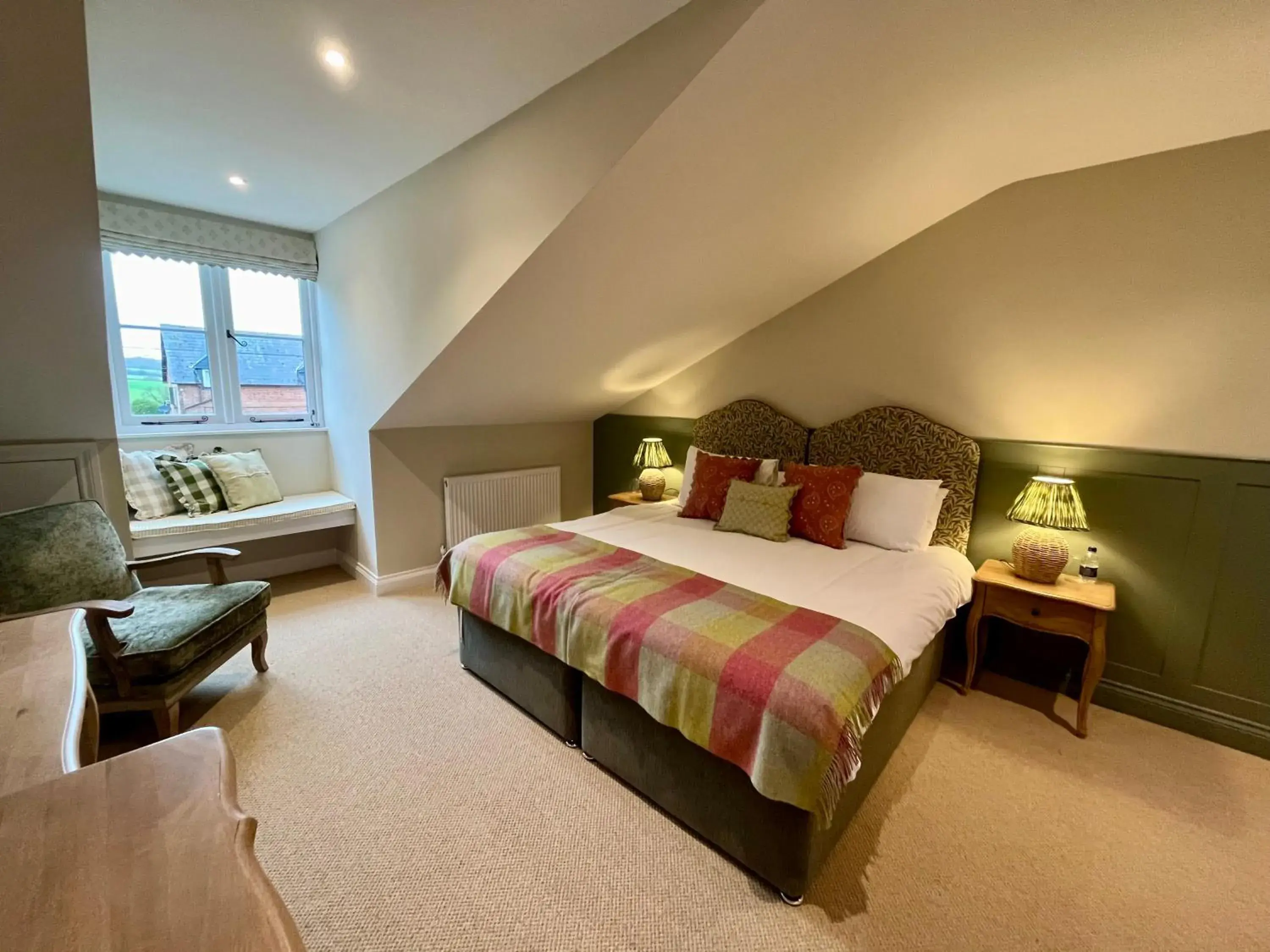 Bed in The Fox Inn Bed in The Fox Inn