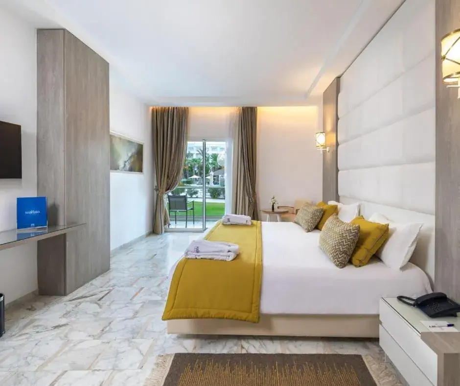 Bed in Marhaba Palace Bed in Marhaba Palace