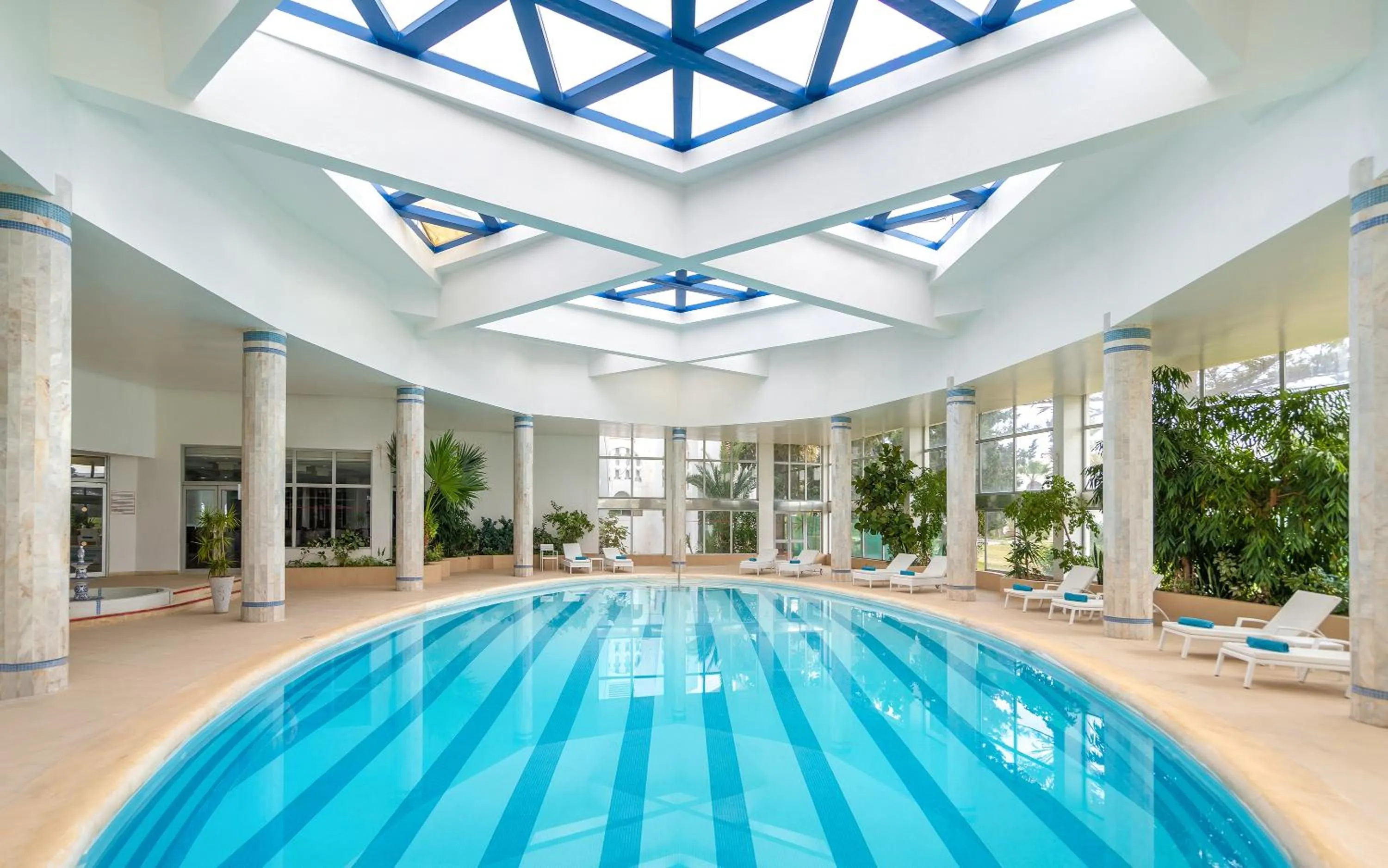 Pool view in Marhaba Palace