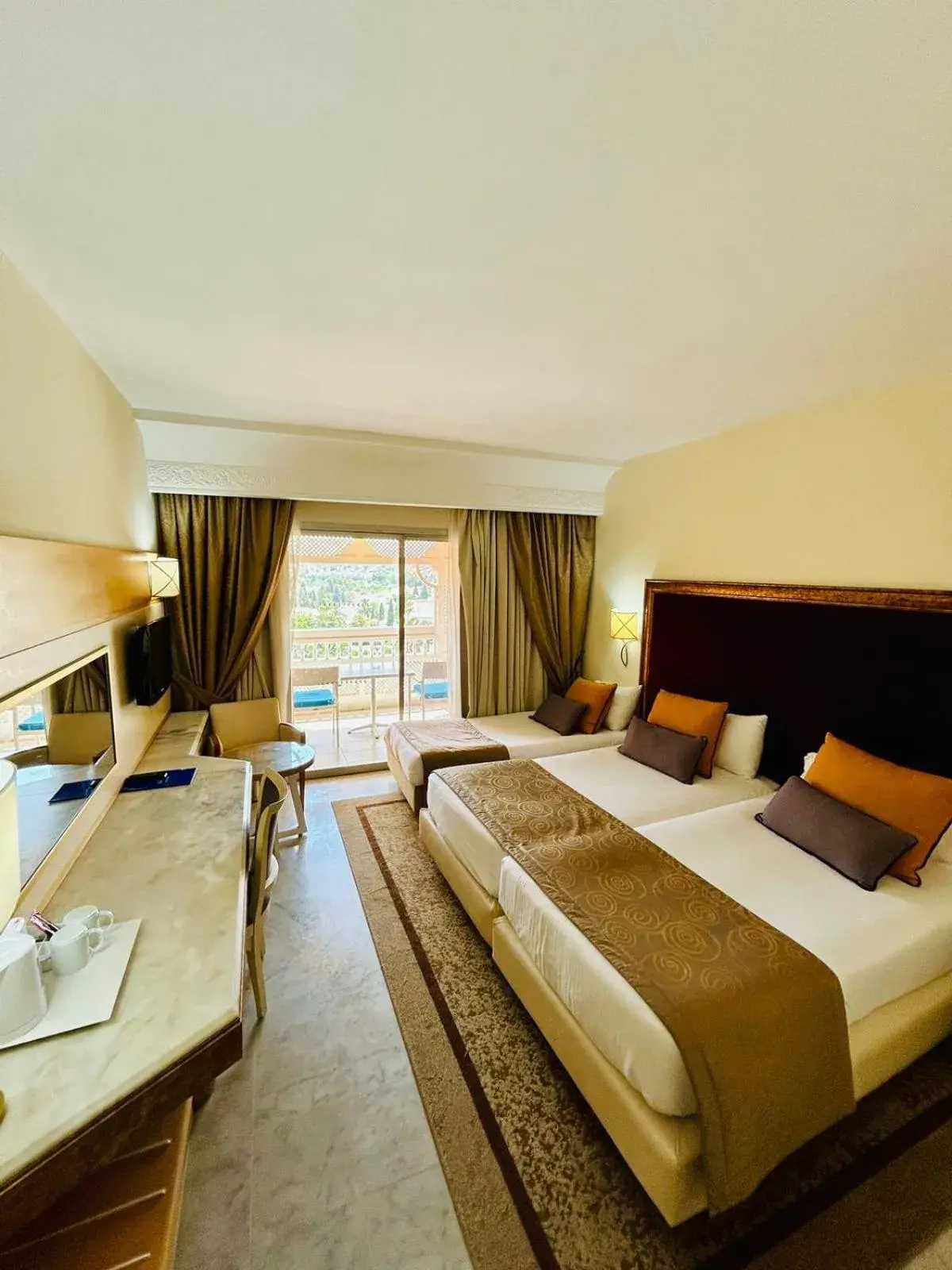 Bed in Marhaba Palace Bed in Marhaba Palace