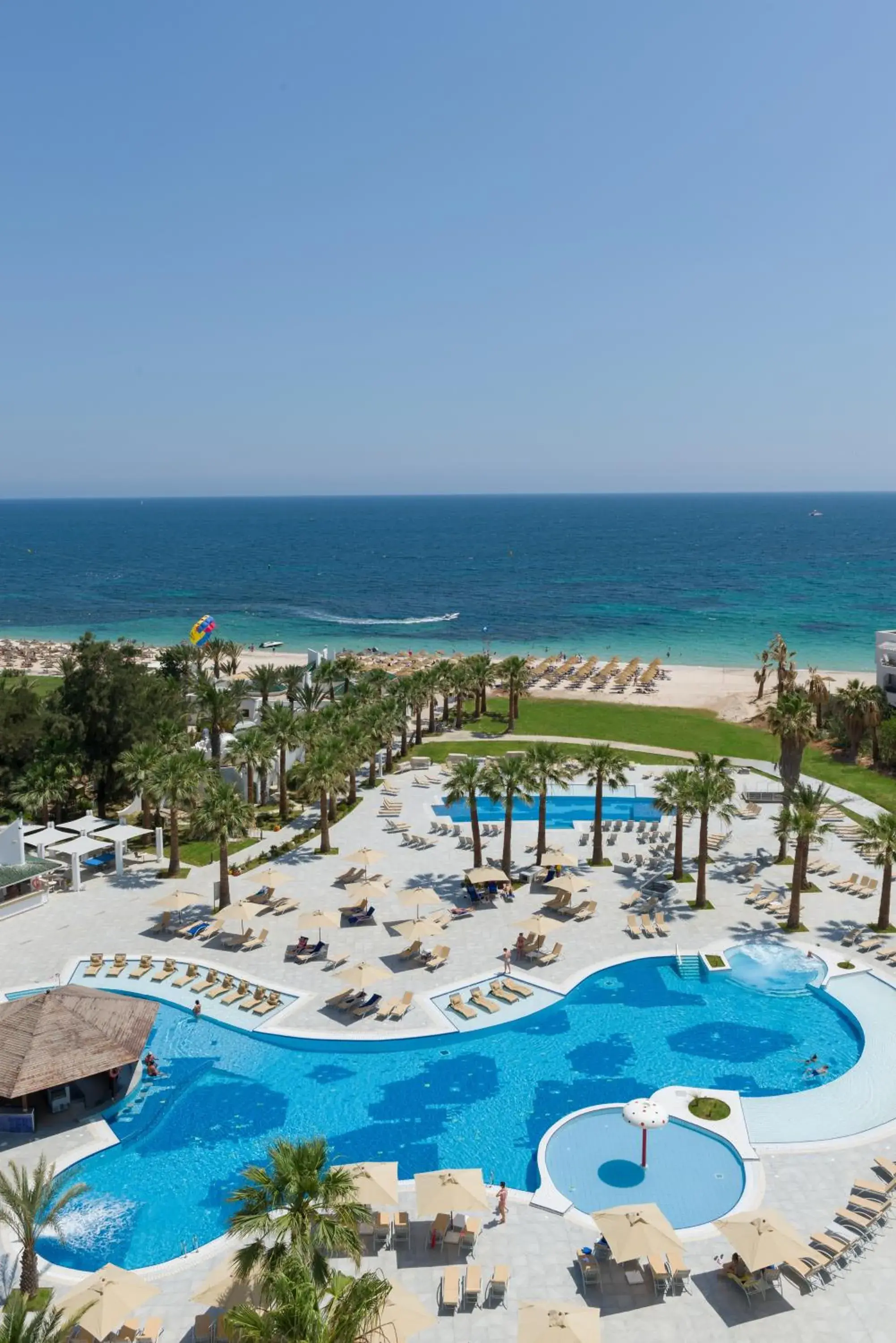 Pool view in Marhaba Palace Pool view in Marhaba Palace