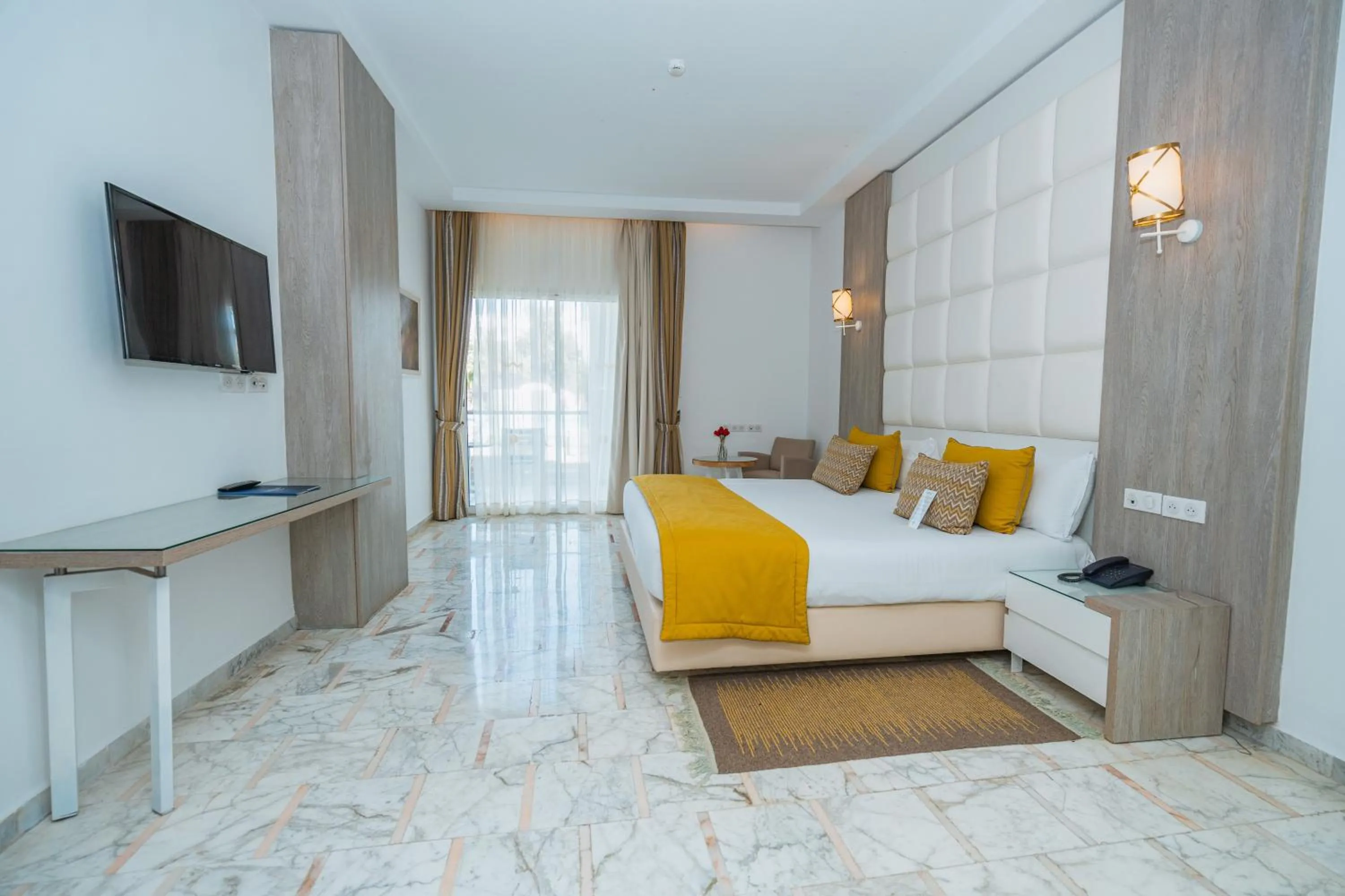 Bed in Marhaba Palace