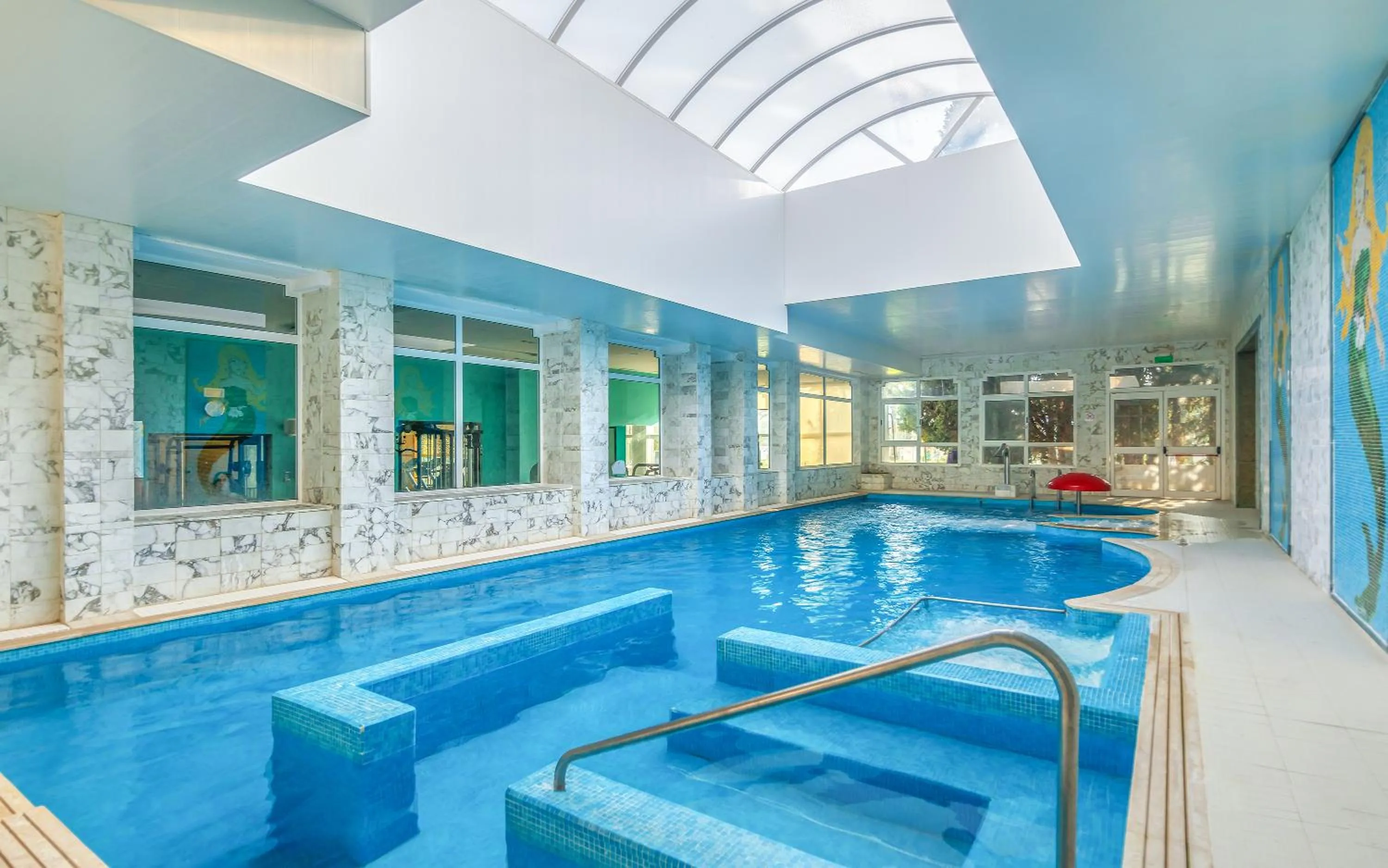 Pool view in Marhaba Palace