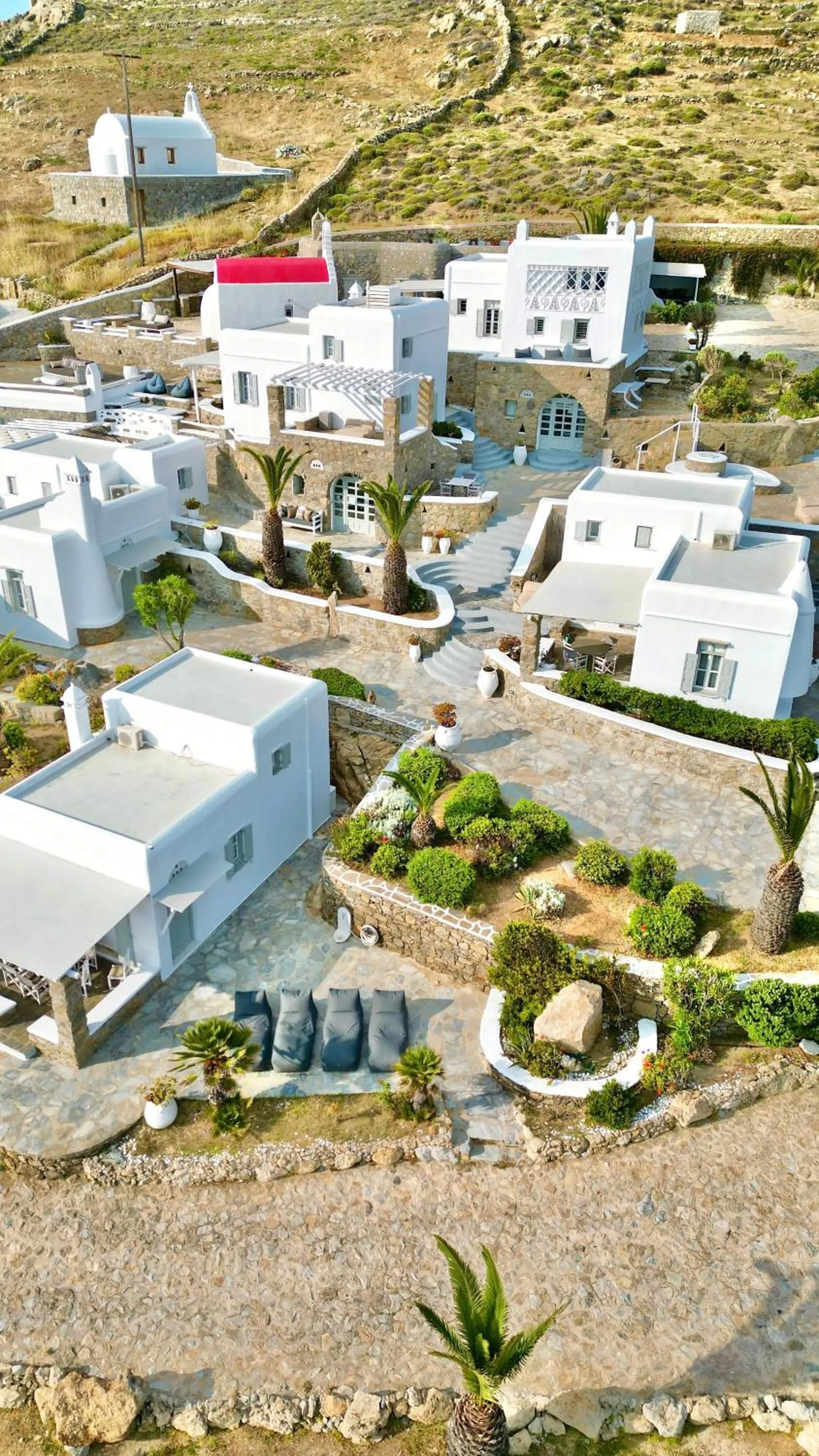 Property building in Kallos of Mykonos - previous Leonis Summer Houses