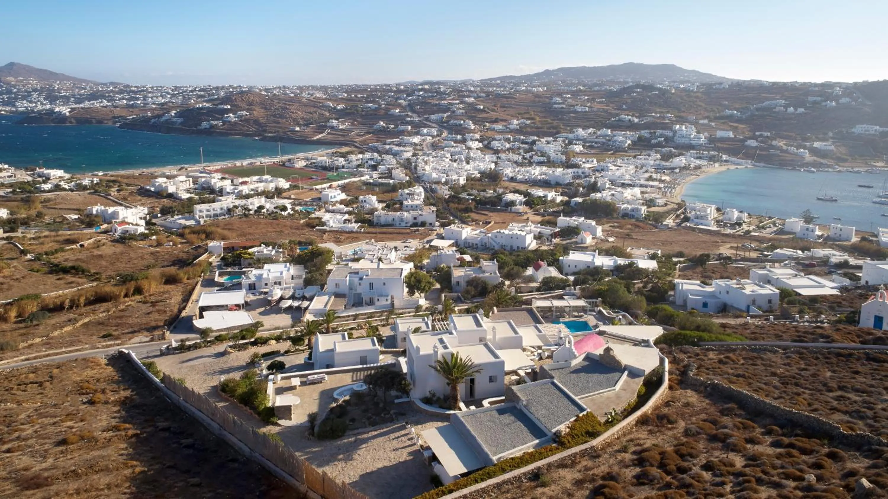 Neighbourhood in Kallos of Mykonos - previous Leonis Summer Houses