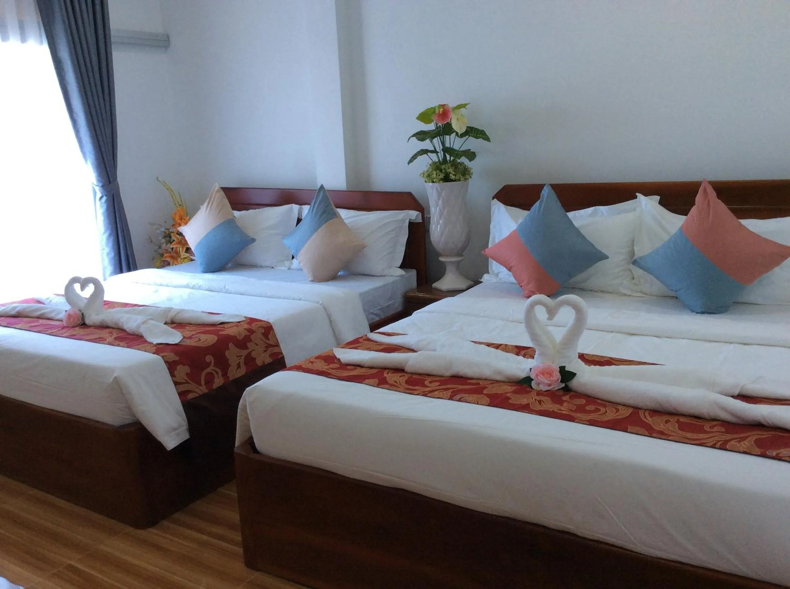 Bed in Realkhom Homestay