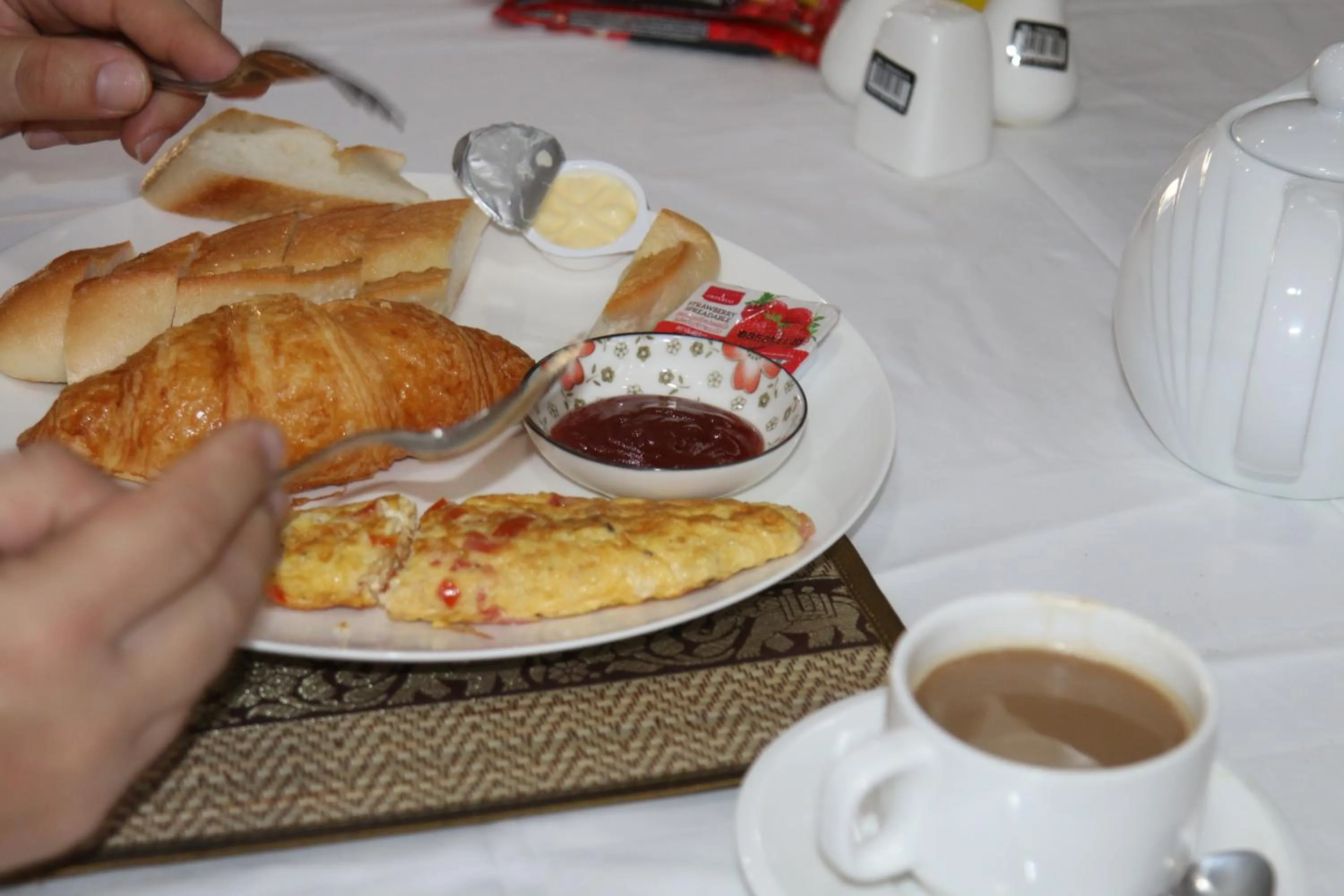 Breakfast in Realkhom Homestay