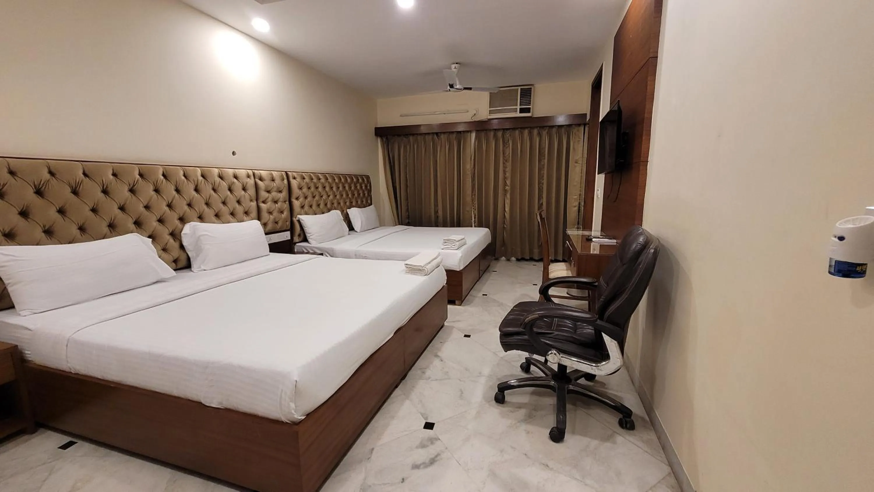 Bedroom, Bed in JMD Residency