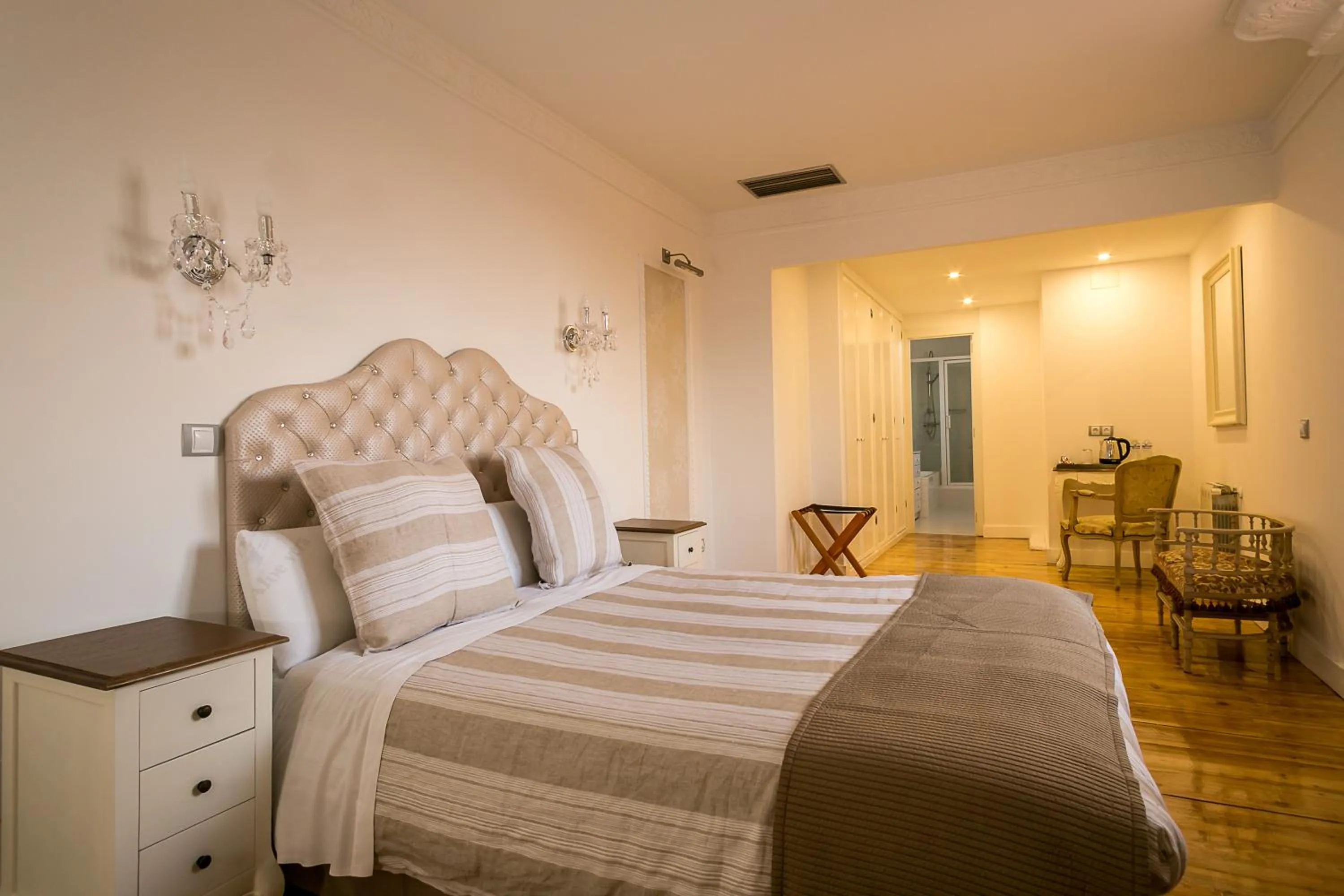 Bed in Hostal Central Palace Madrid