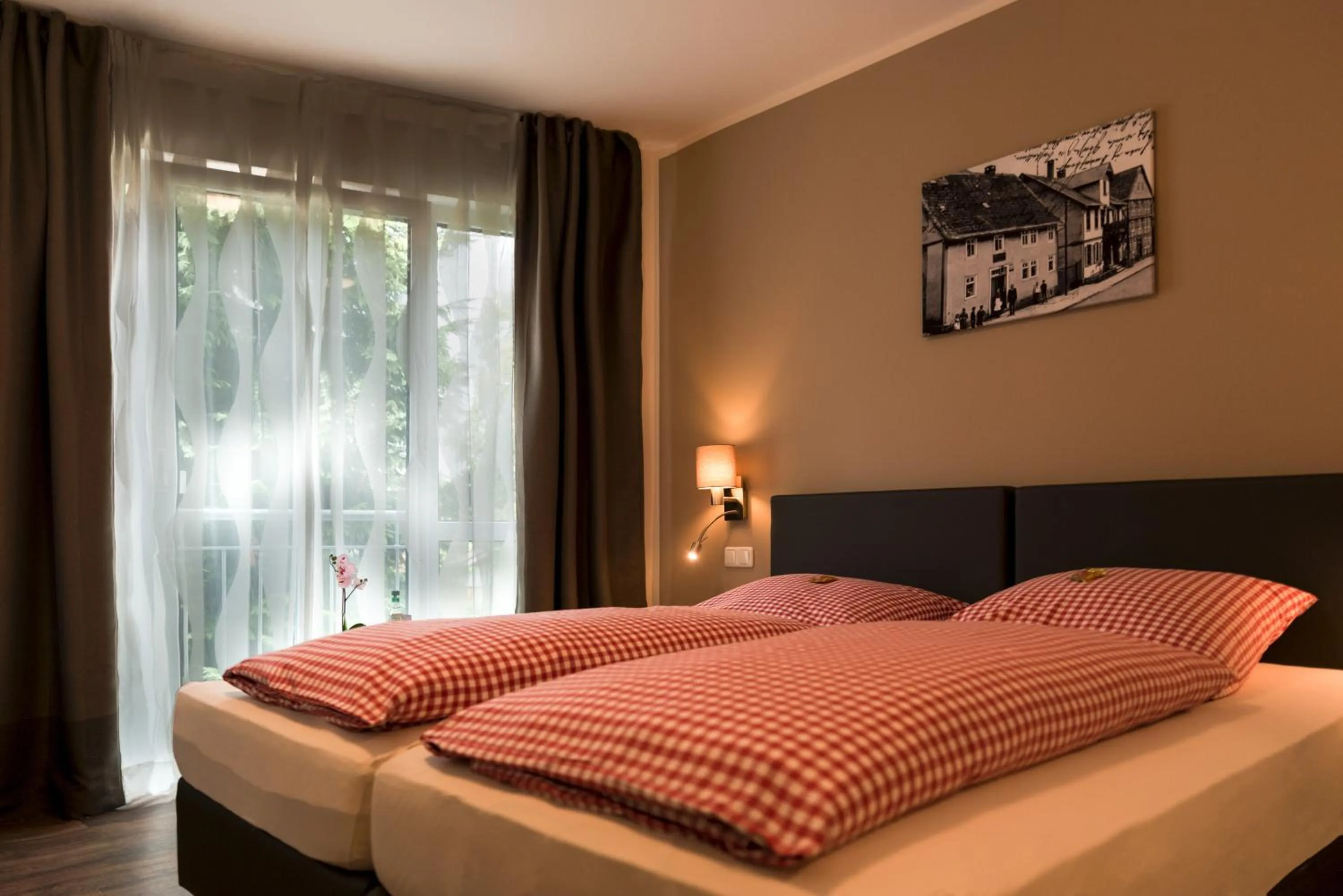 Bed in Hotel Am Dalwigker Tor