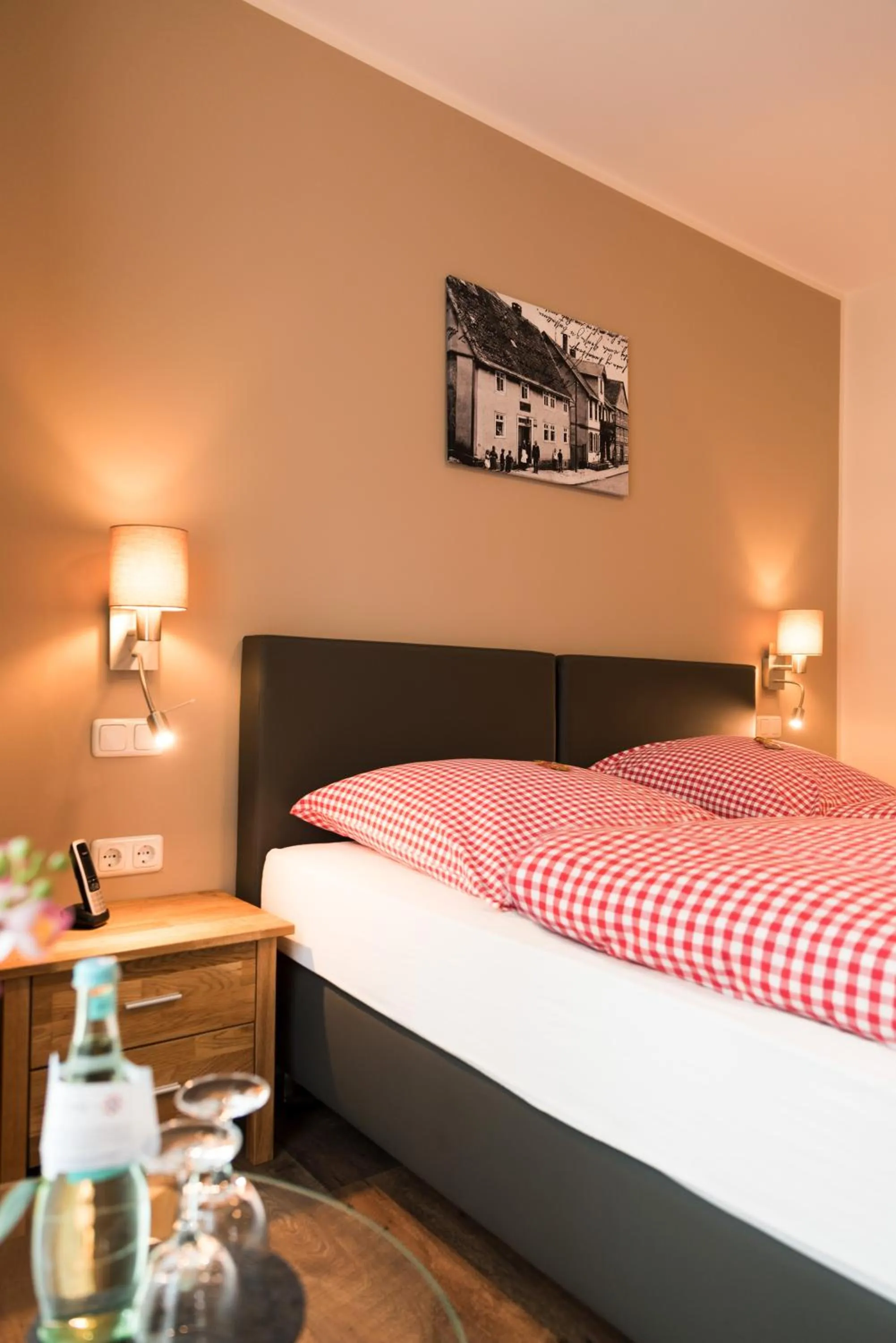 Bed in Hotel Am Dalwigker Tor