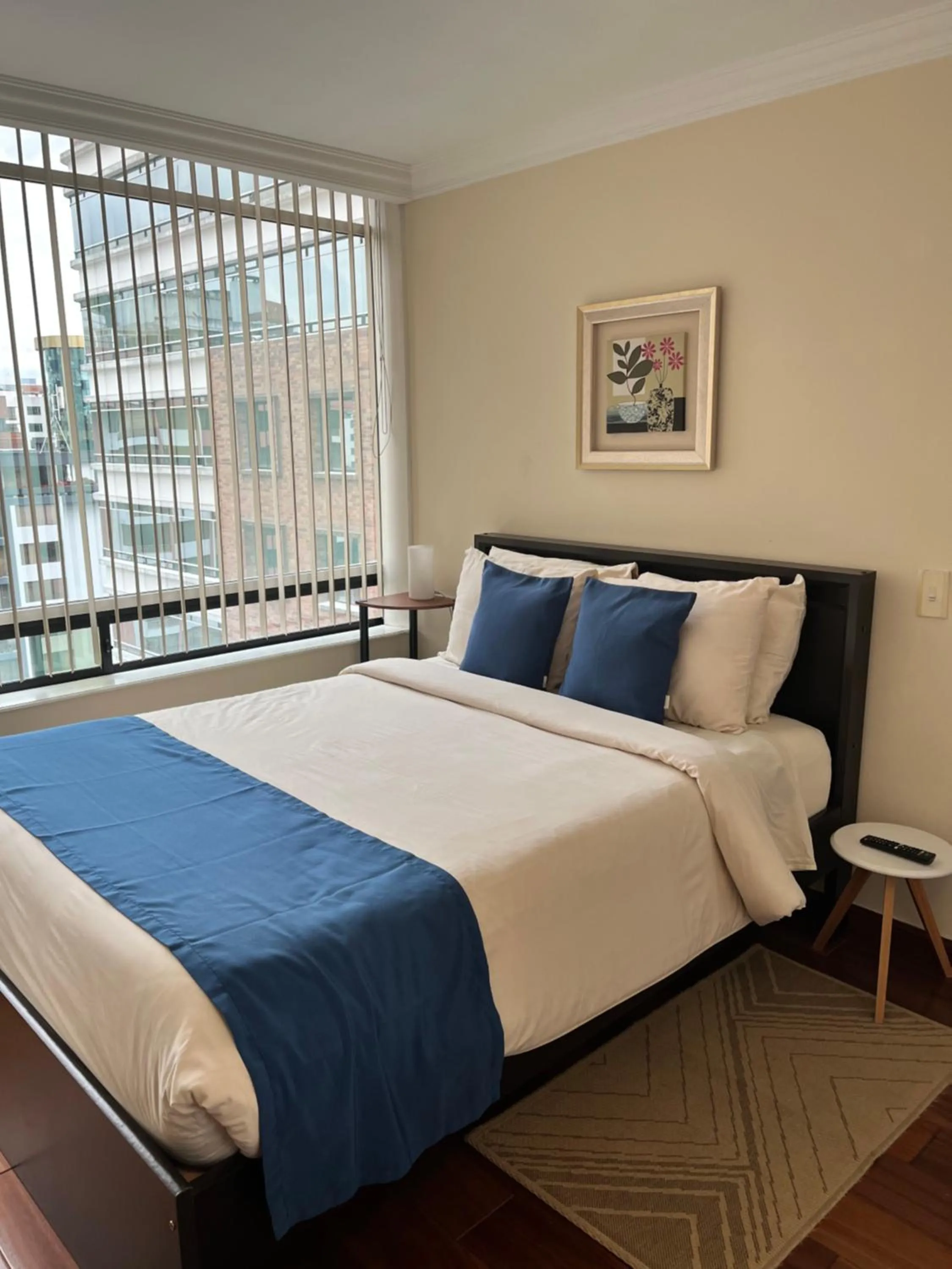 Bedroom, Bed in BlueZone Apartments