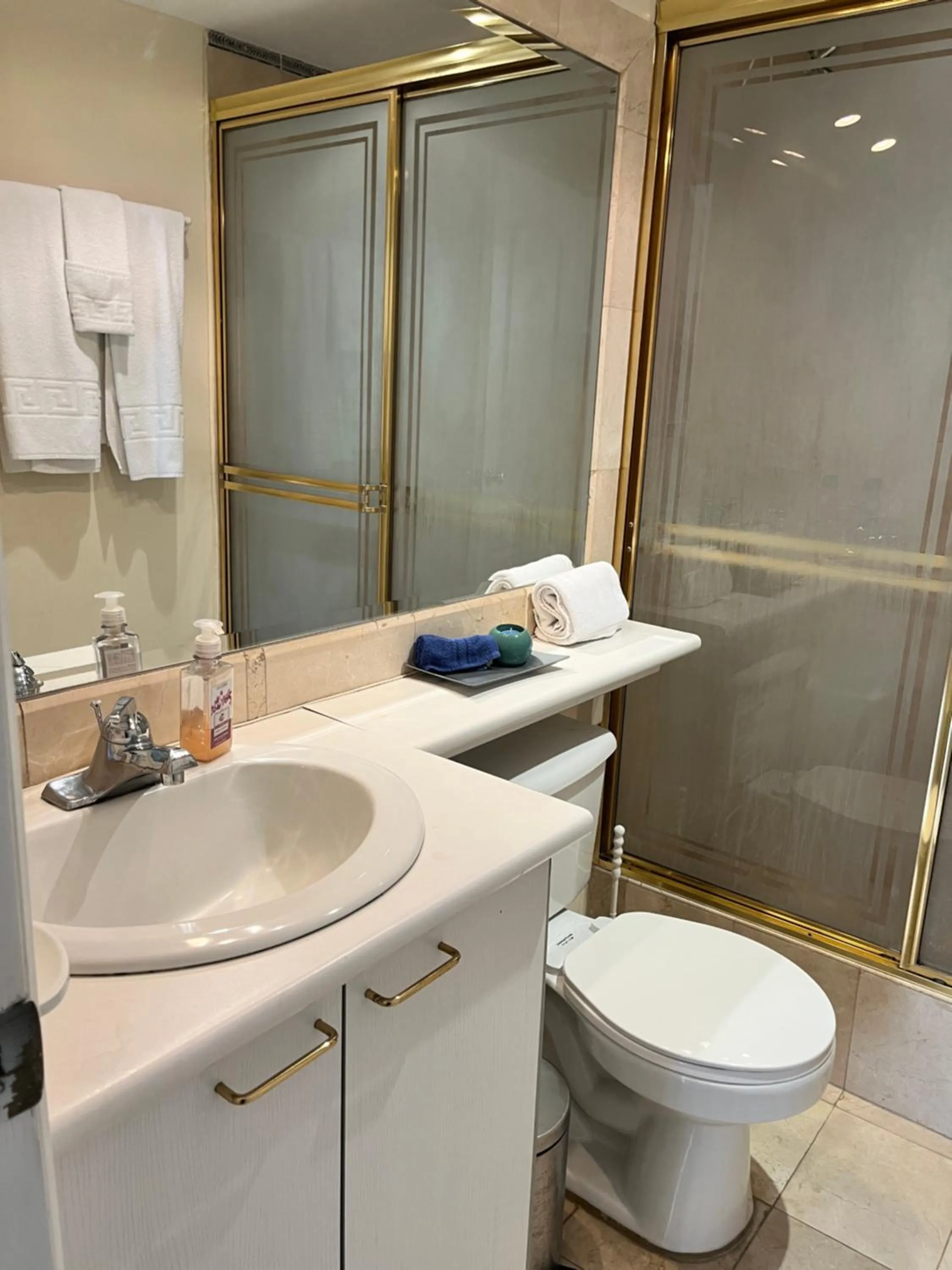 Bathroom in BlueZone Apartments