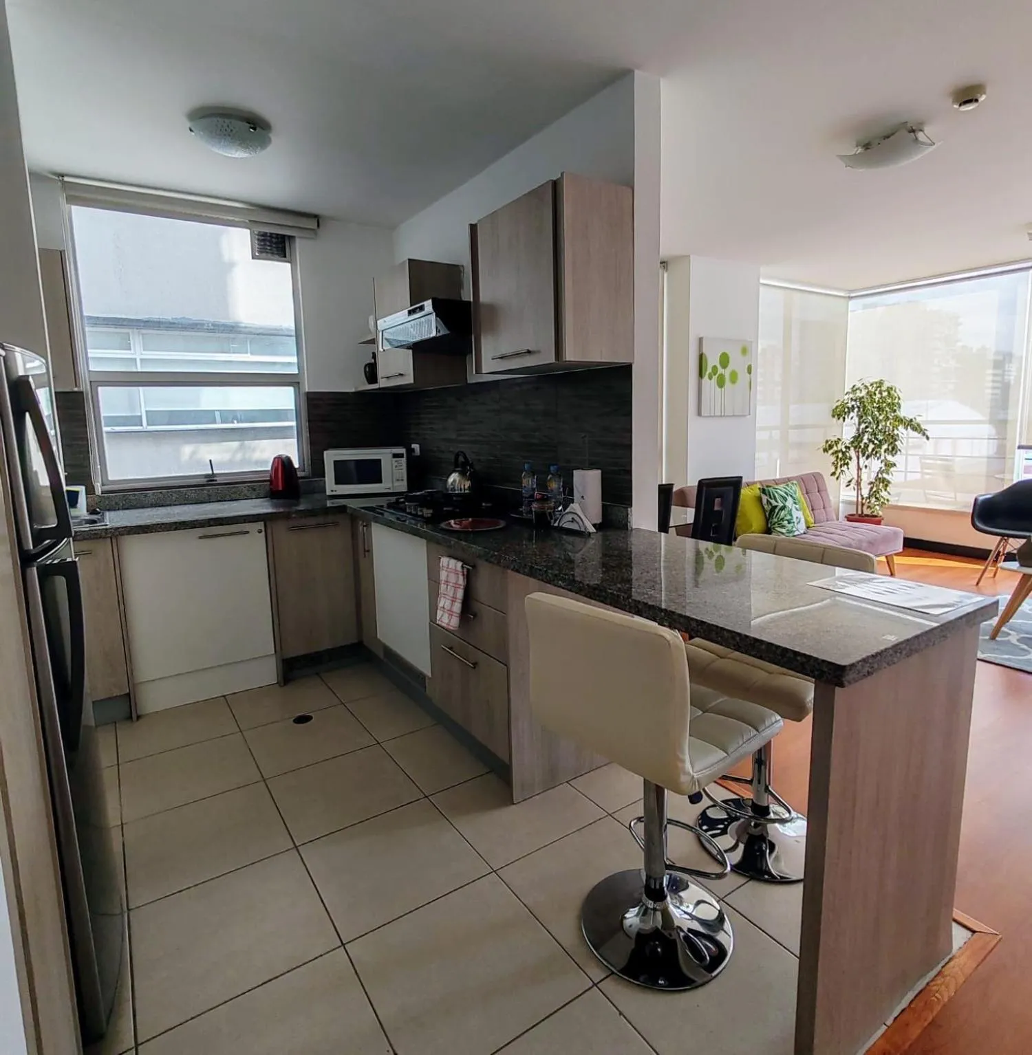 Kitchen or kitchenette in BlueZone Apartments