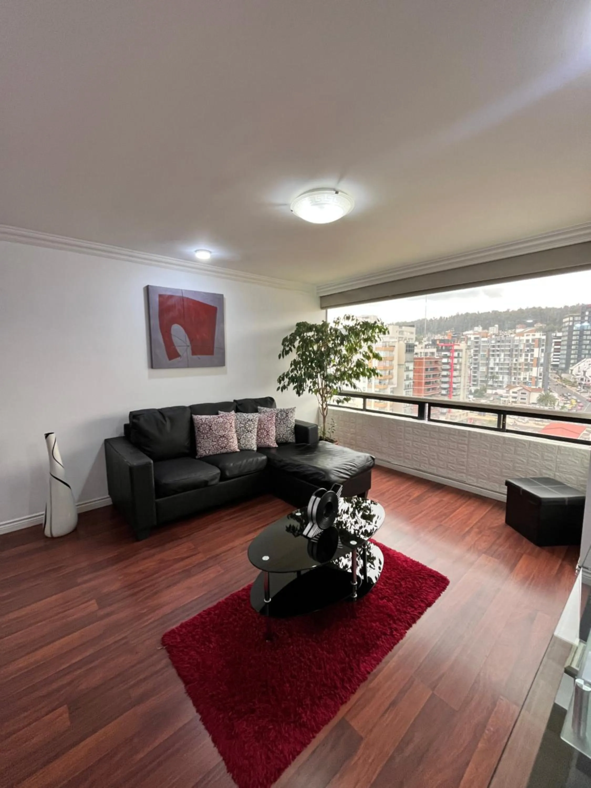 Living room in BlueZone Apartments