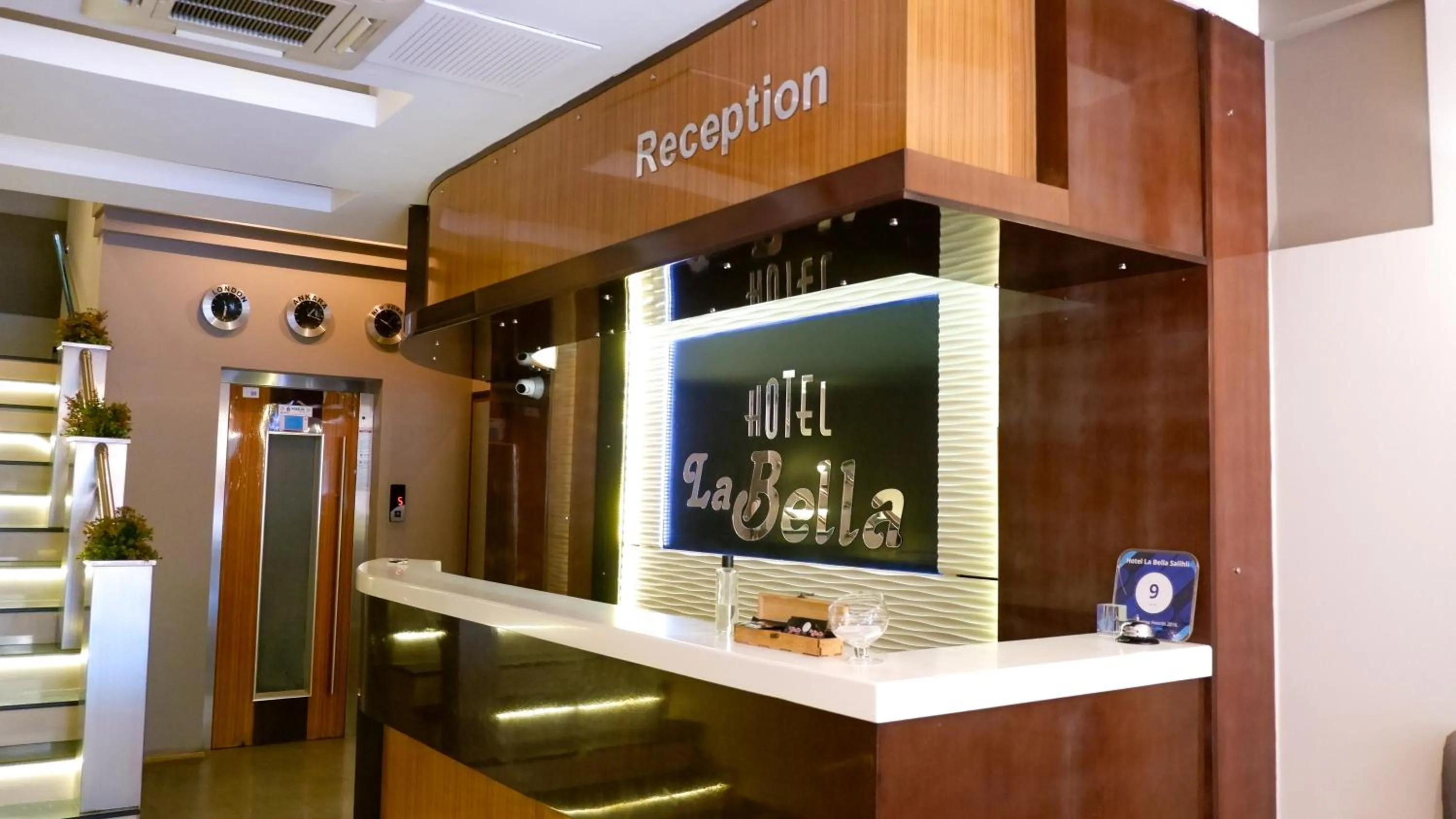 Lobby or reception in Hotel La Bella Salihli