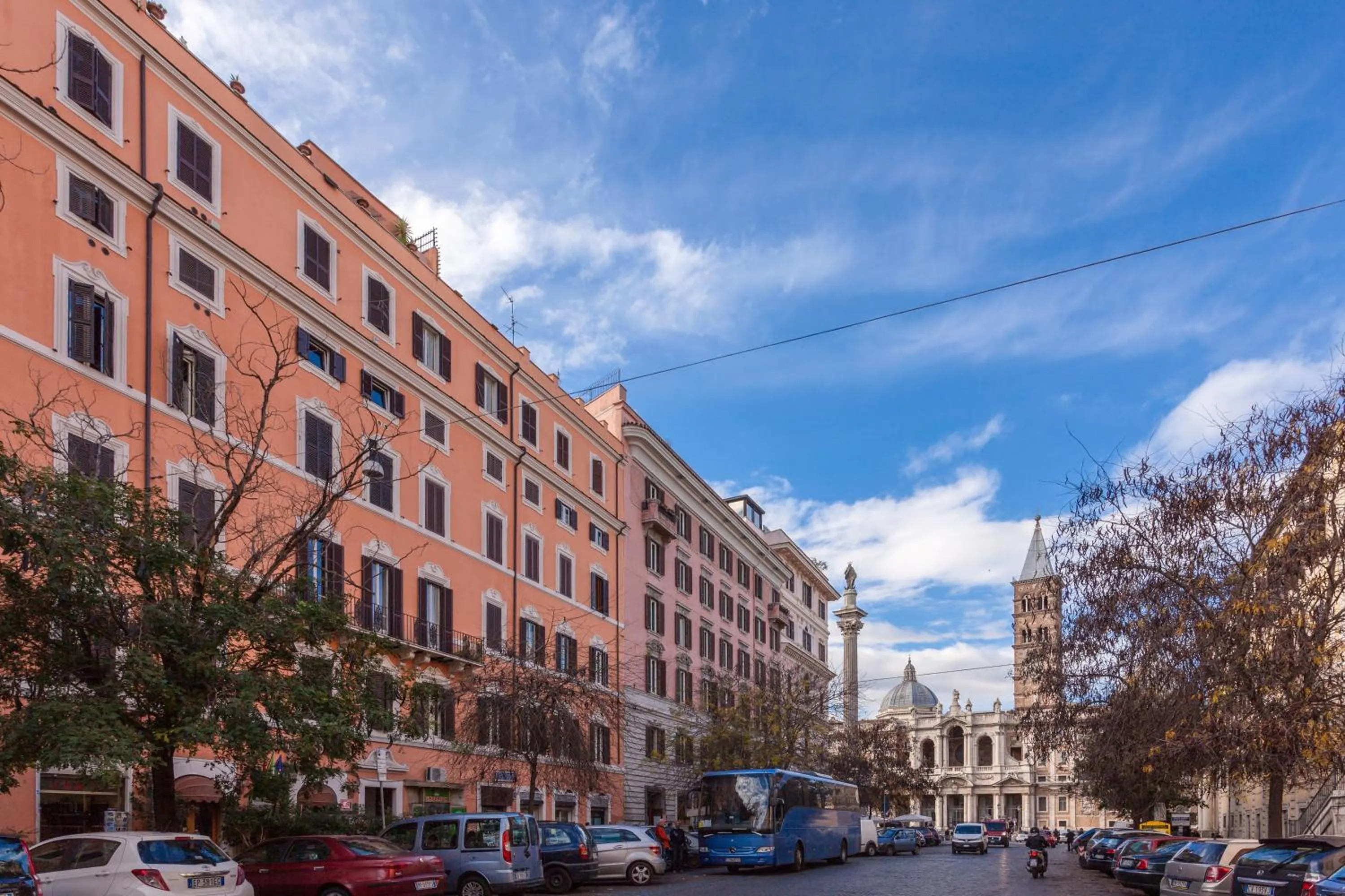 Property building in The Bluehostel