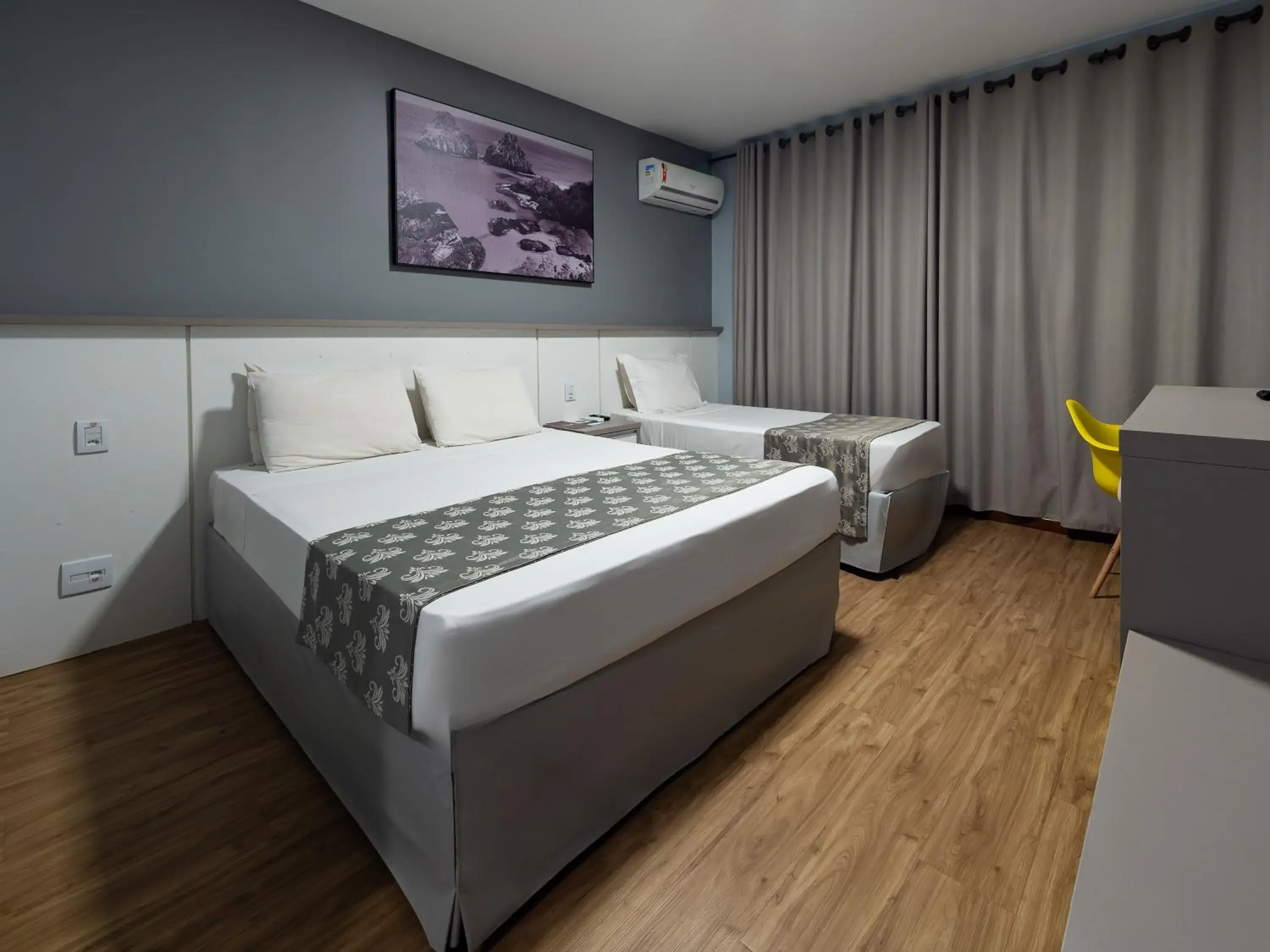 Bedroom, Bed in Carlton Suítes Limeira Bedroom, Bed in Carlton Suítes Limeira