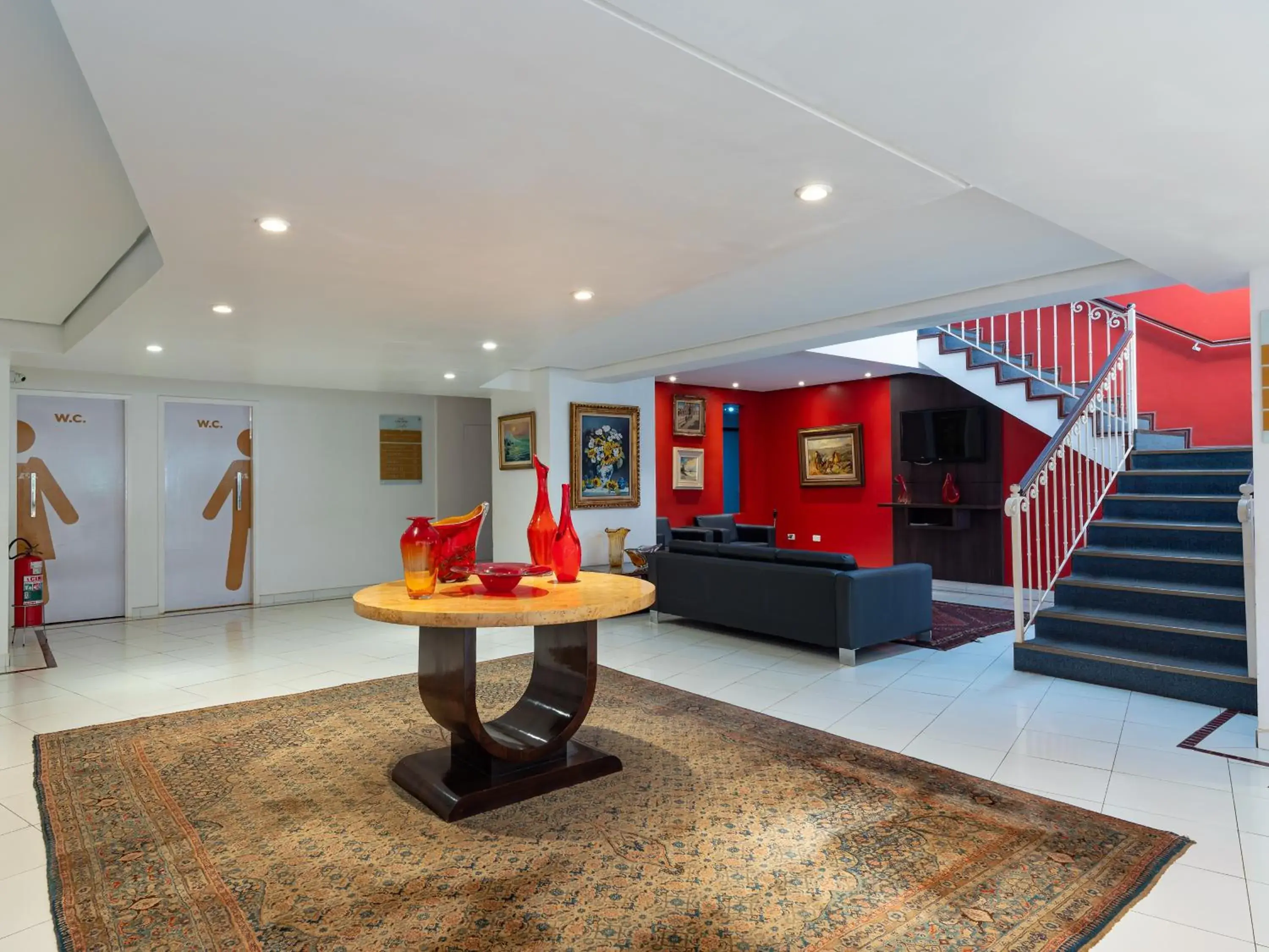 Lobby or reception in Carlton Suítes Limeira Lobby or reception in Carlton Suítes Limeira