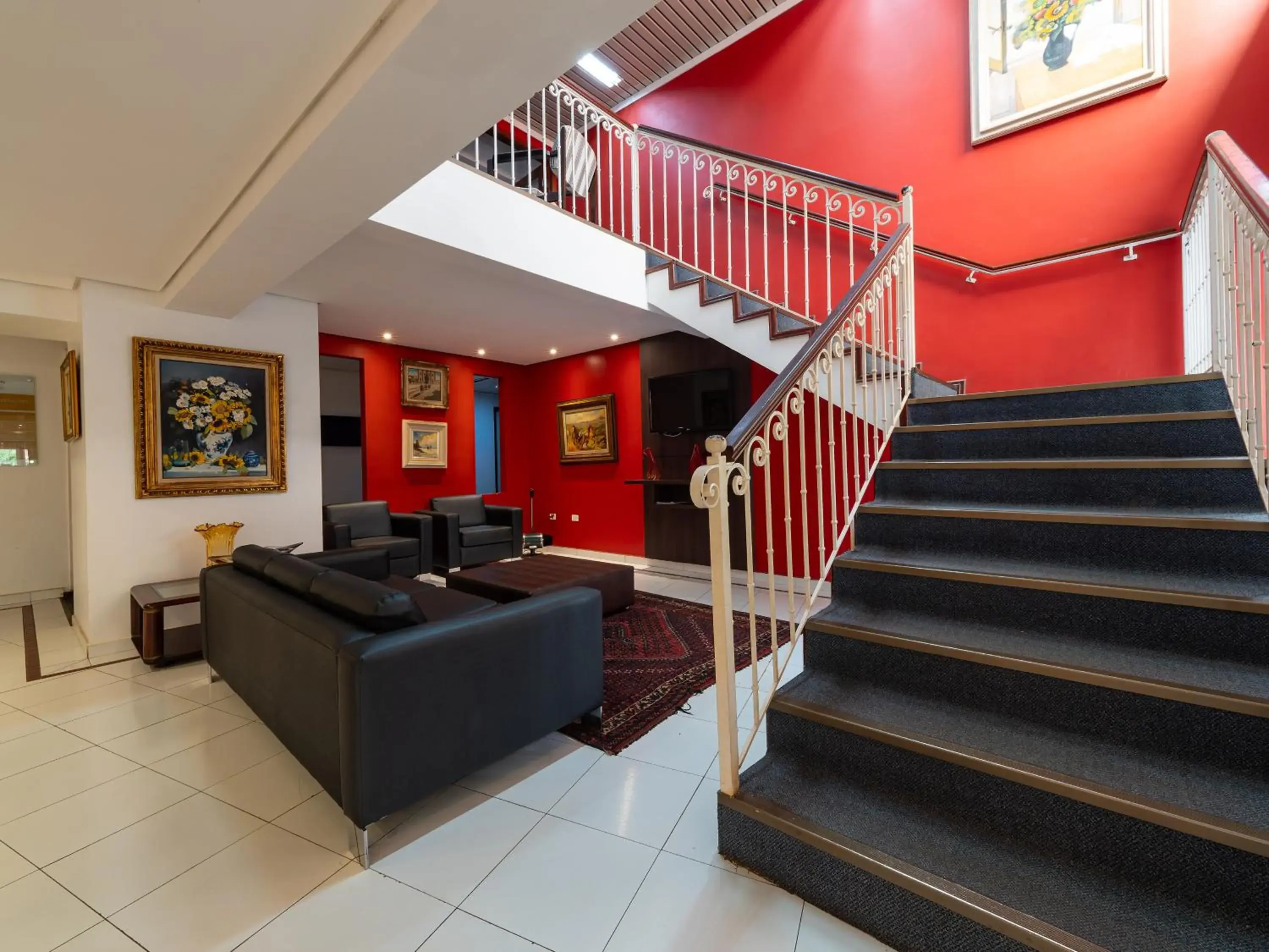 Lobby or reception in Carlton Suítes Limeira Lobby or reception in Carlton Suítes Limeira