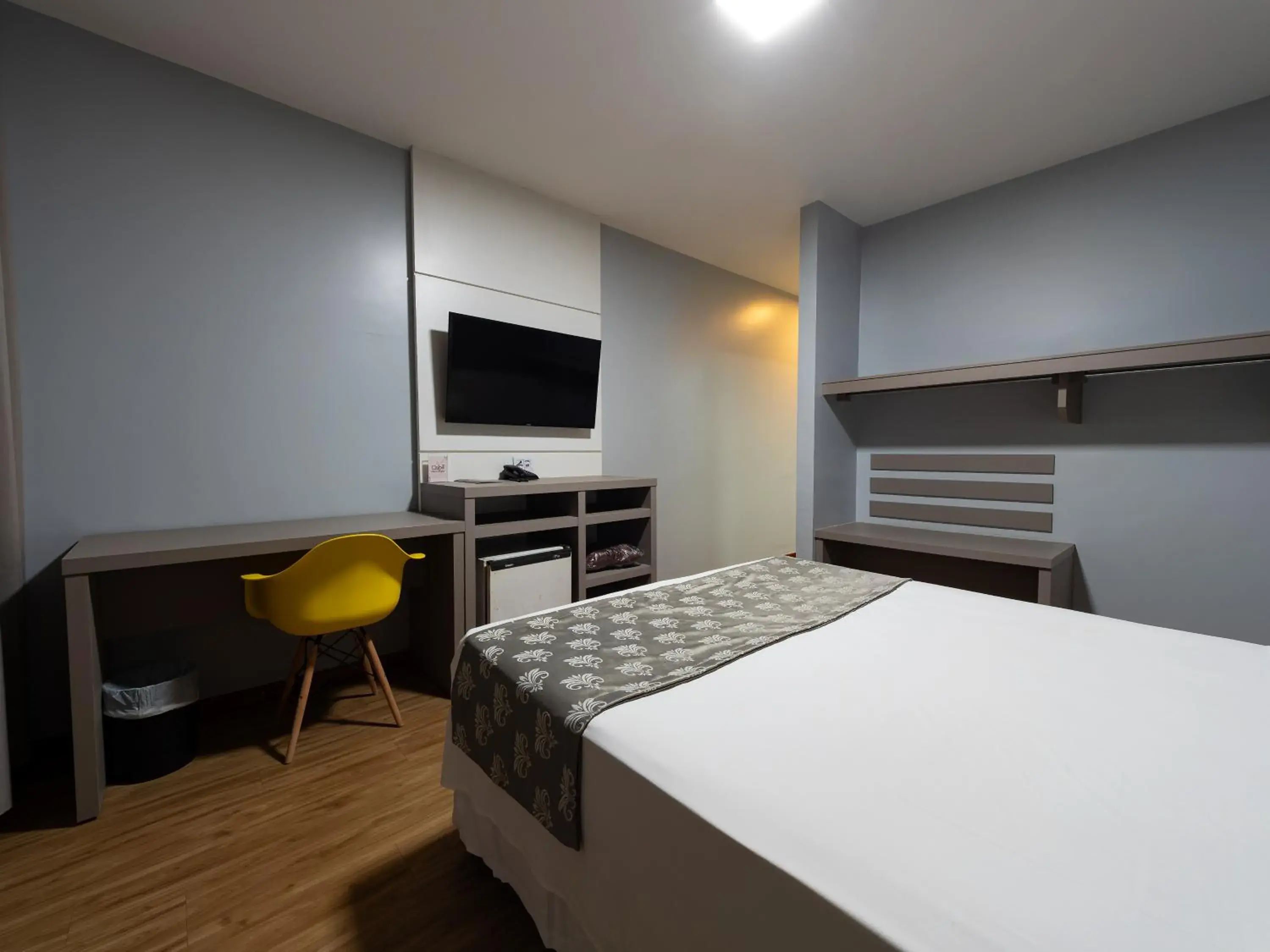 Bedroom, Bed in Carlton Suítes Limeira Bedroom, Bed in Carlton Suítes Limeira