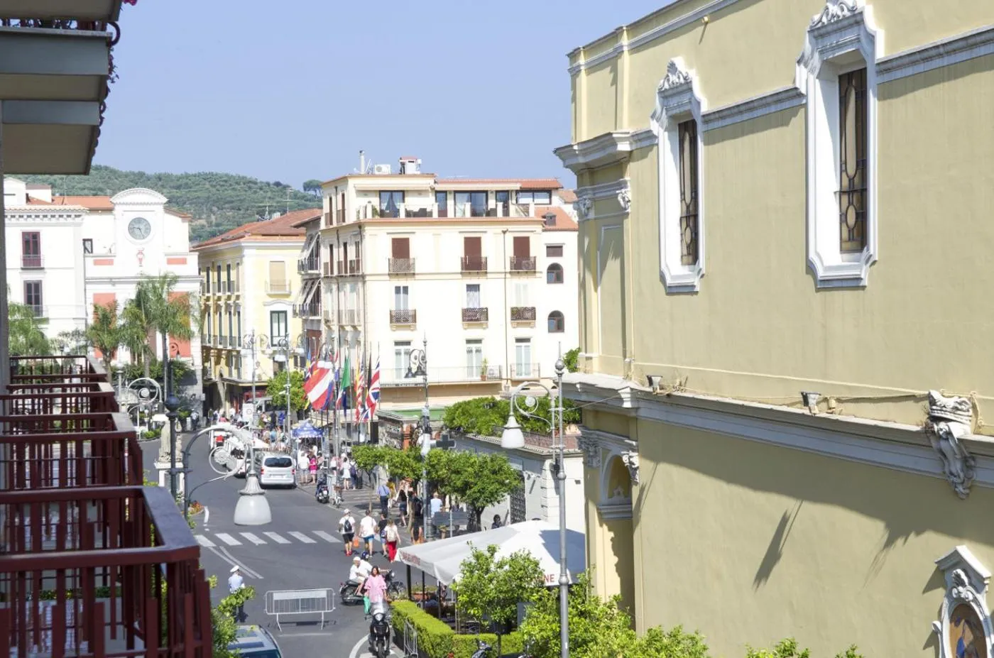City view in Palazzo Spasiano rooms - SORRENTO CENTER