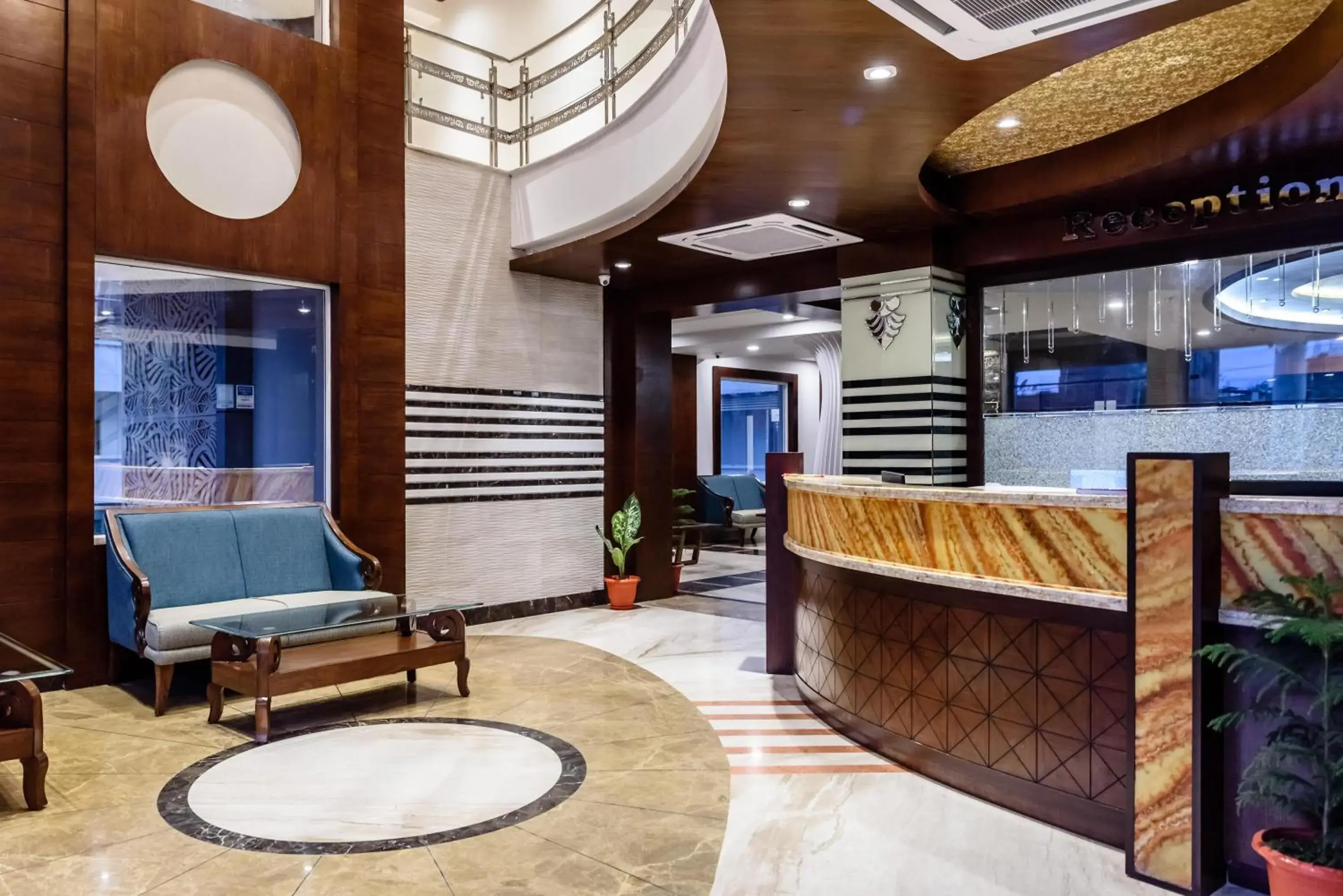 Lobby or reception in Konark Grand Hotel Lobby or reception in Konark Grand Hotel