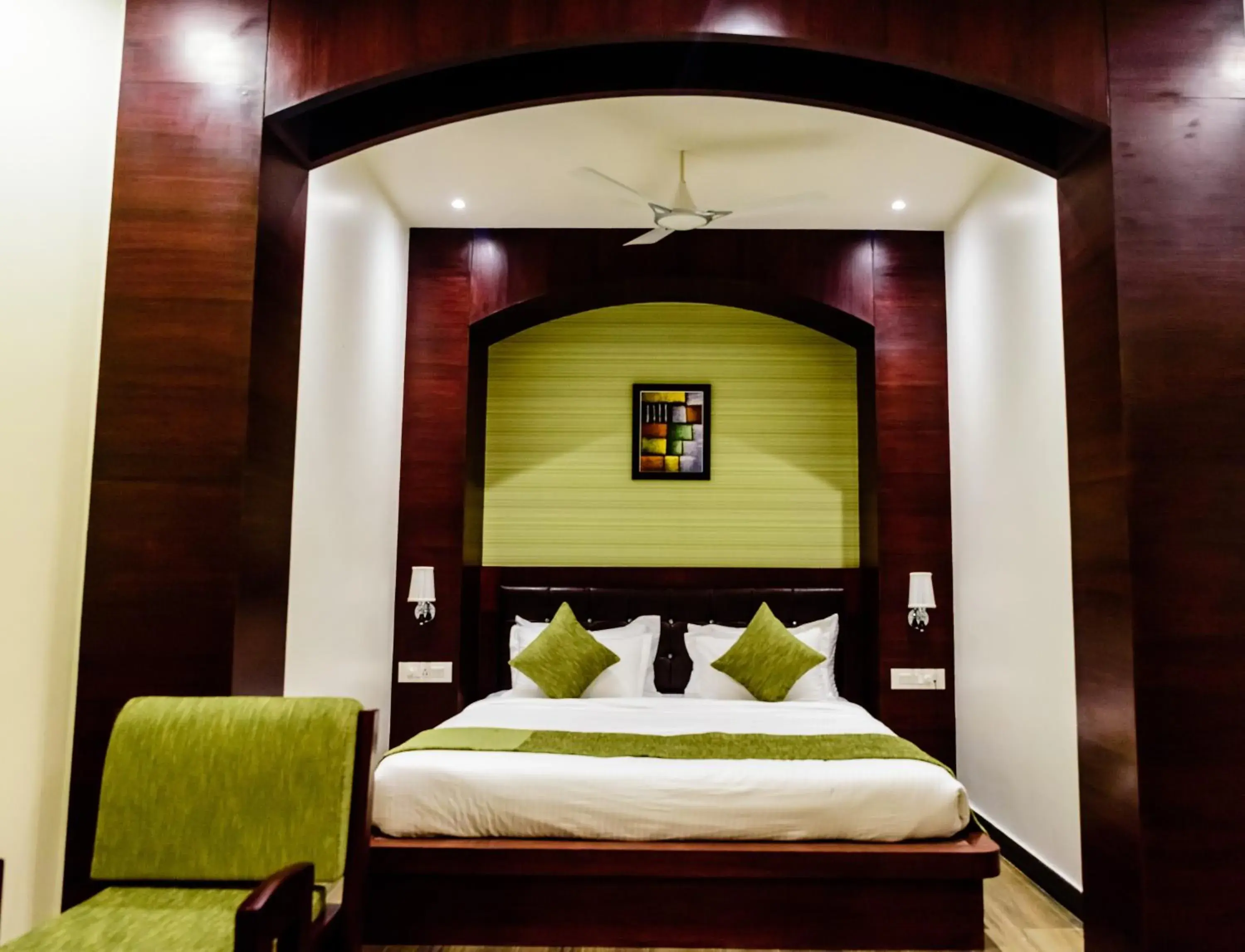 Bedroom, Bed in Konark Grand Hotel Bedroom, Bed in Konark Grand Hotel