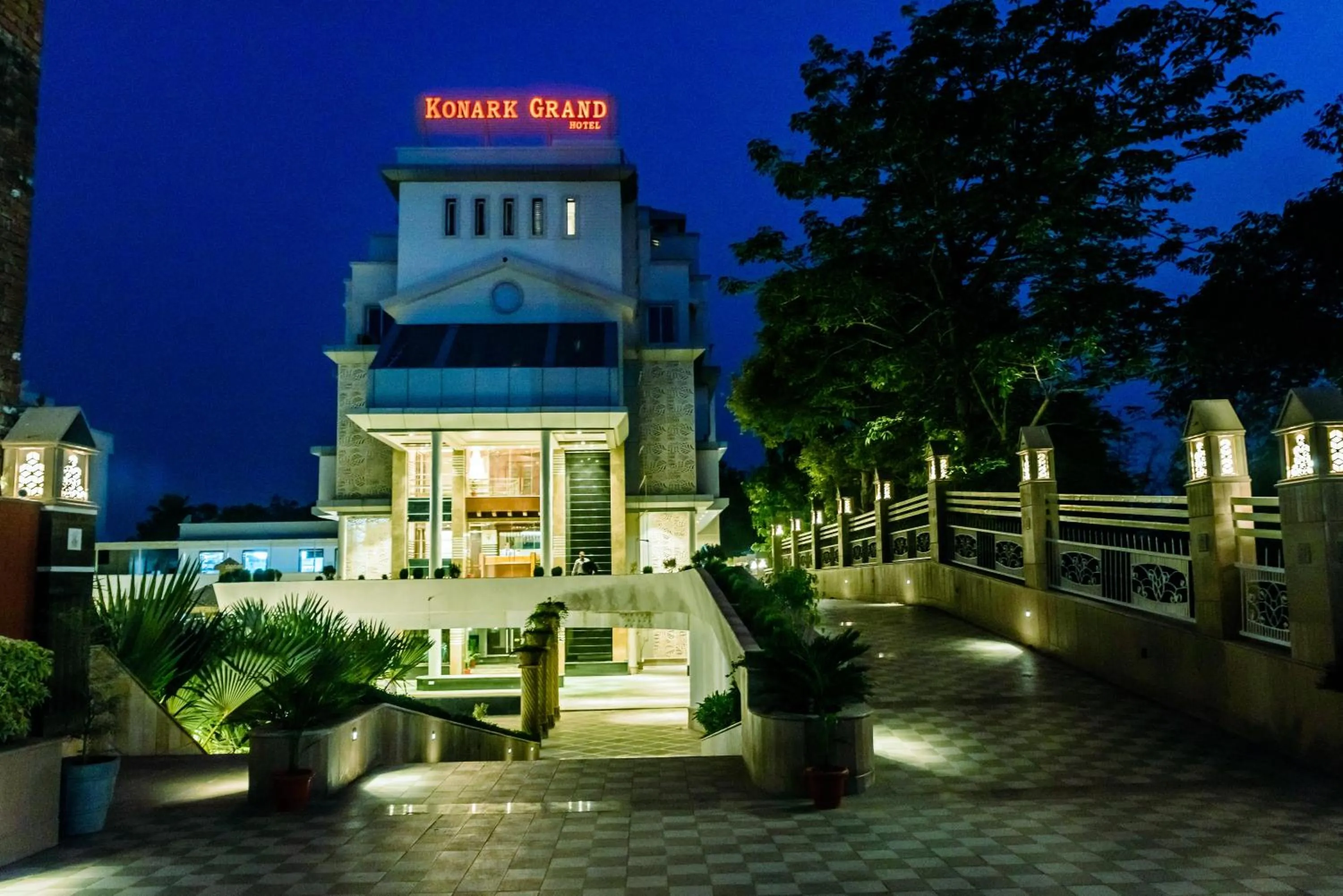 Property building in Konark Grand Hotel
