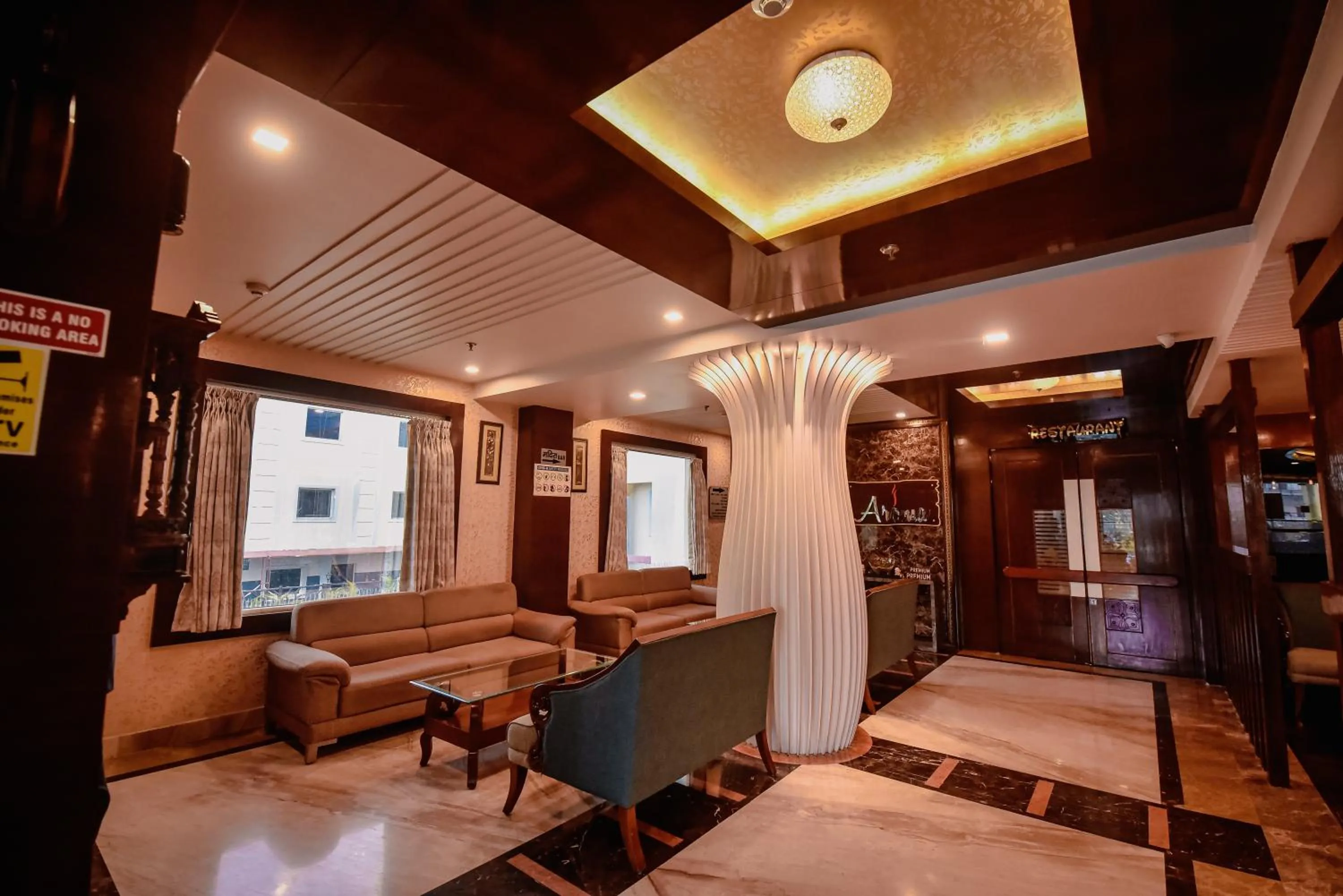 Lobby or reception in Konark Grand Hotel
