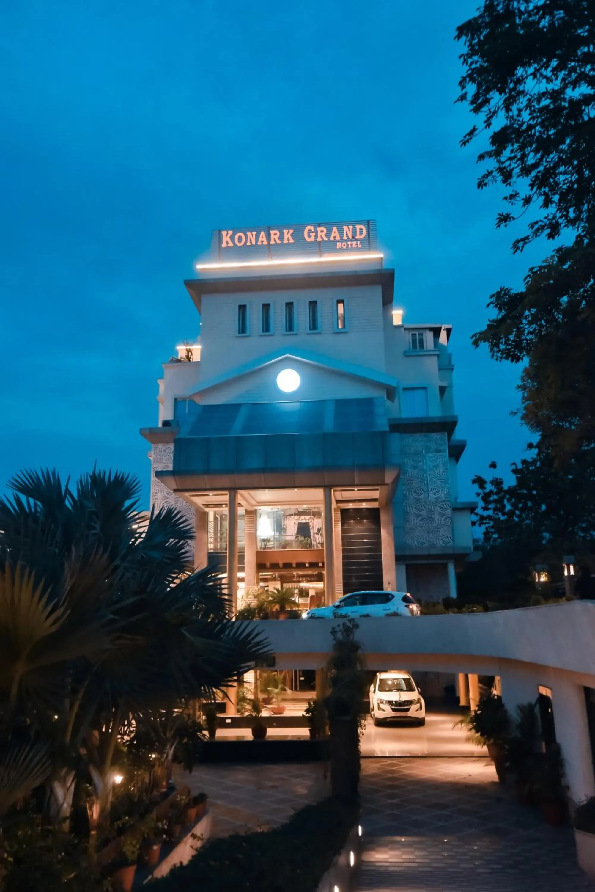 Property building in Konark Grand Hotel