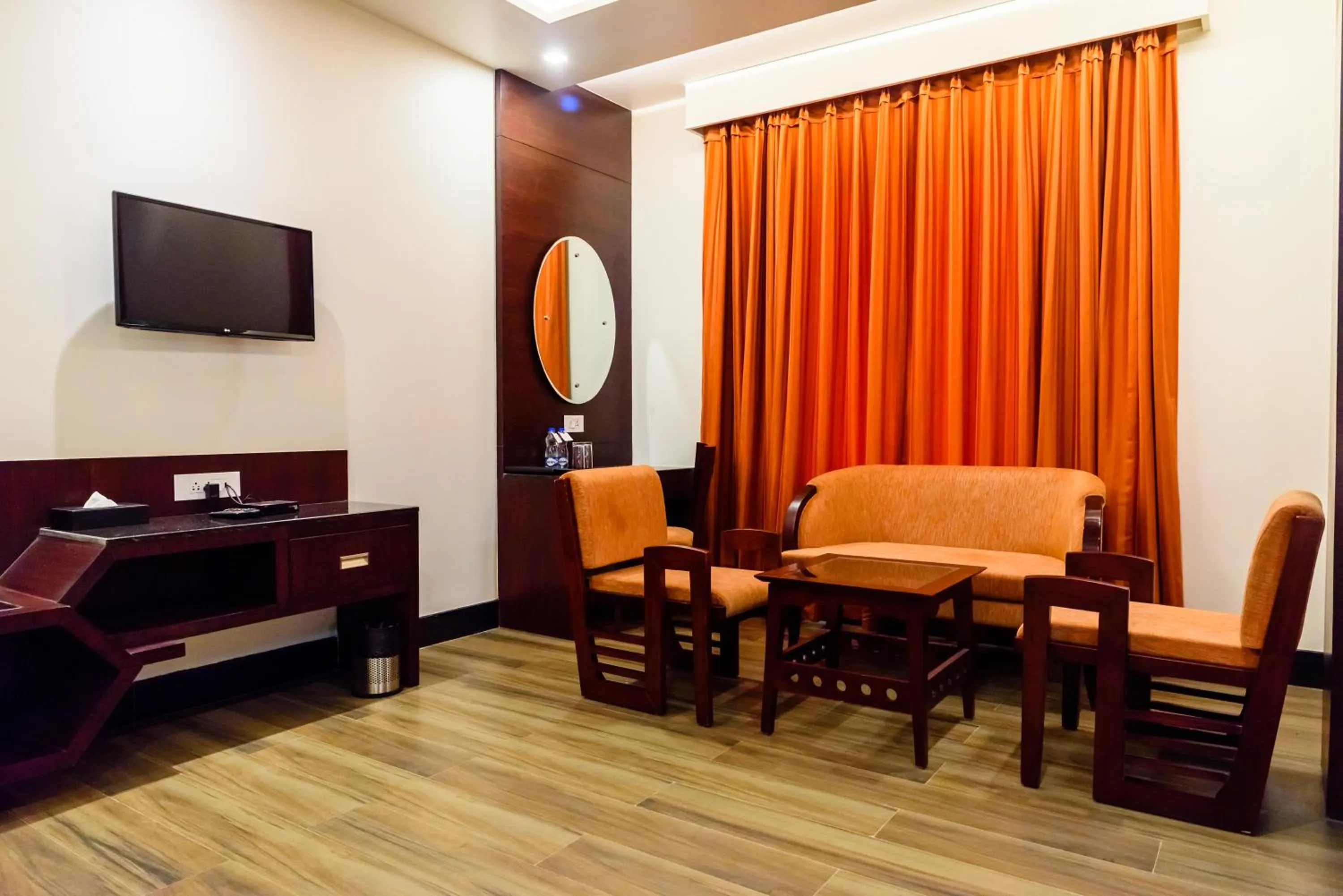 Living room in Konark Grand Hotel