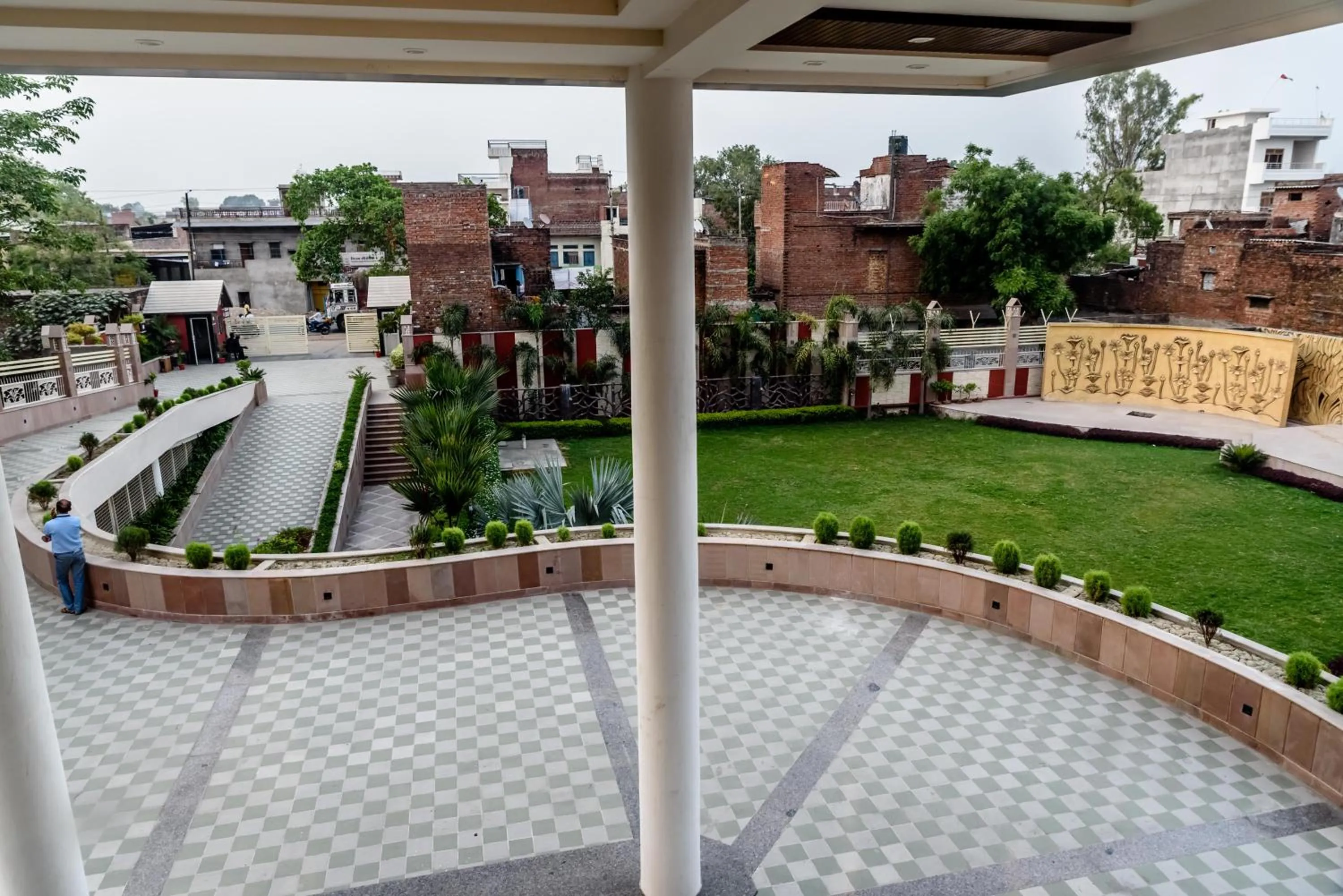 Garden in Konark Grand Hotel