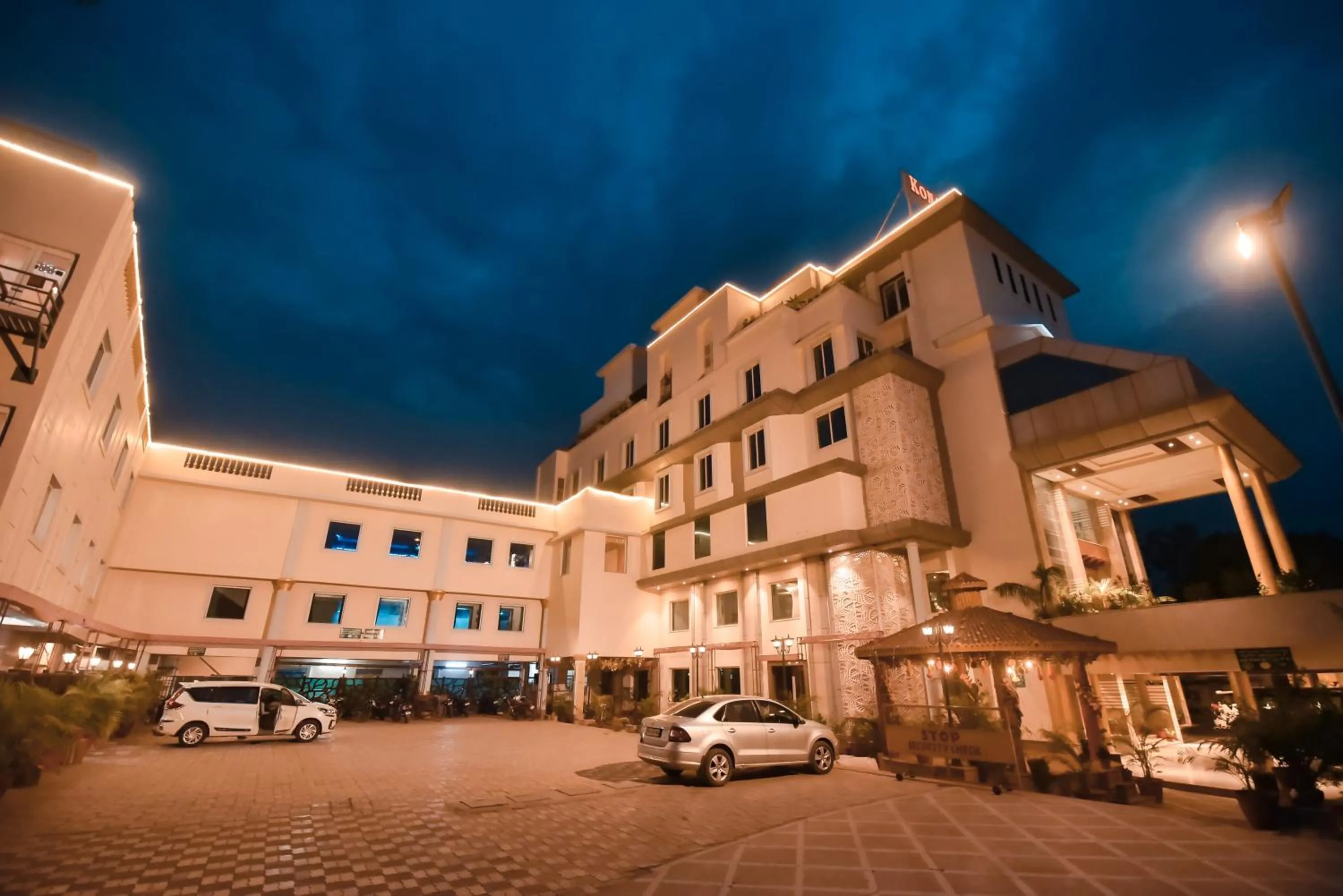 Property building in Konark Grand Hotel