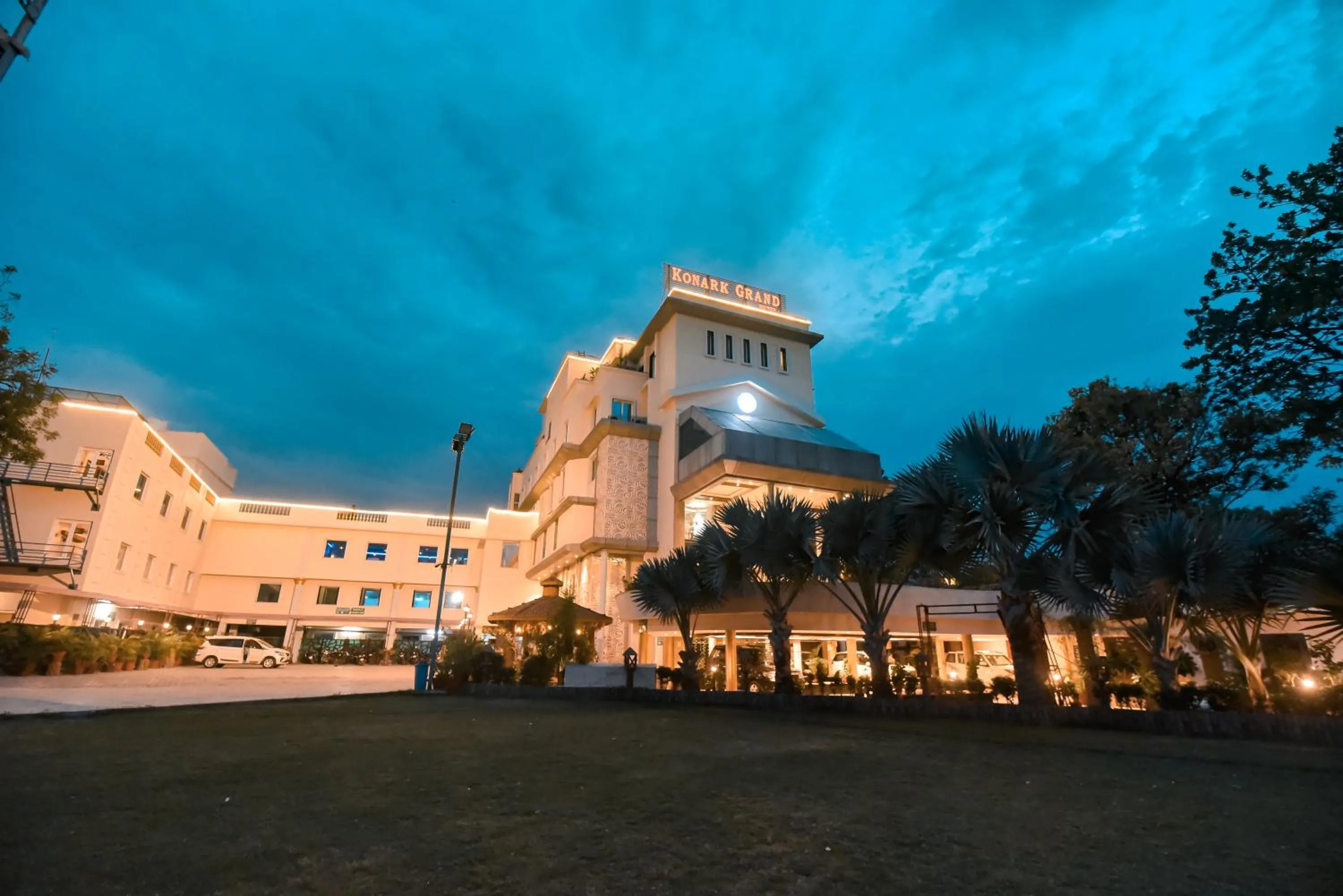 Property building in Konark Grand Hotel