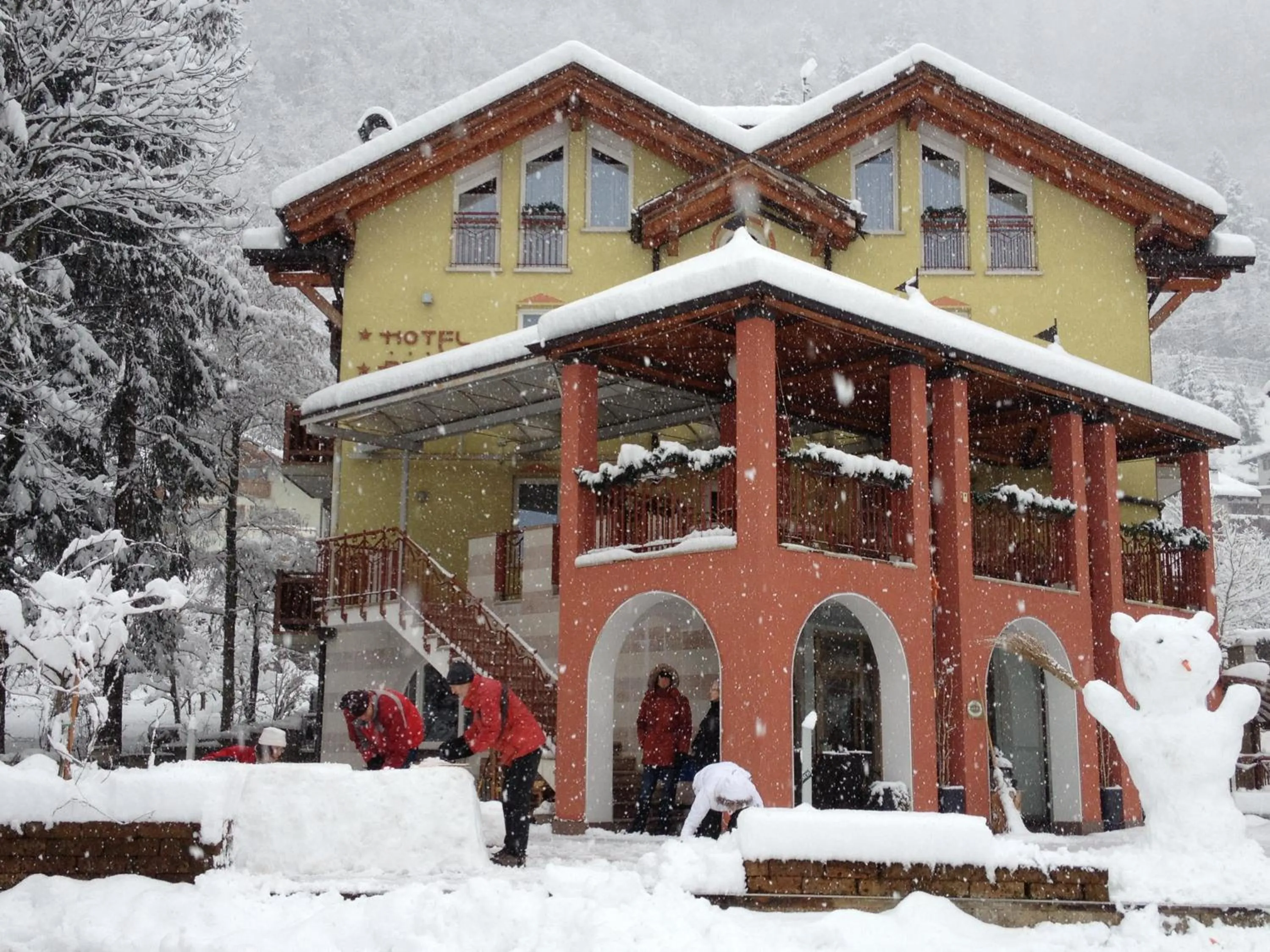 Facade/entrance in Hotel Bella di Bosco