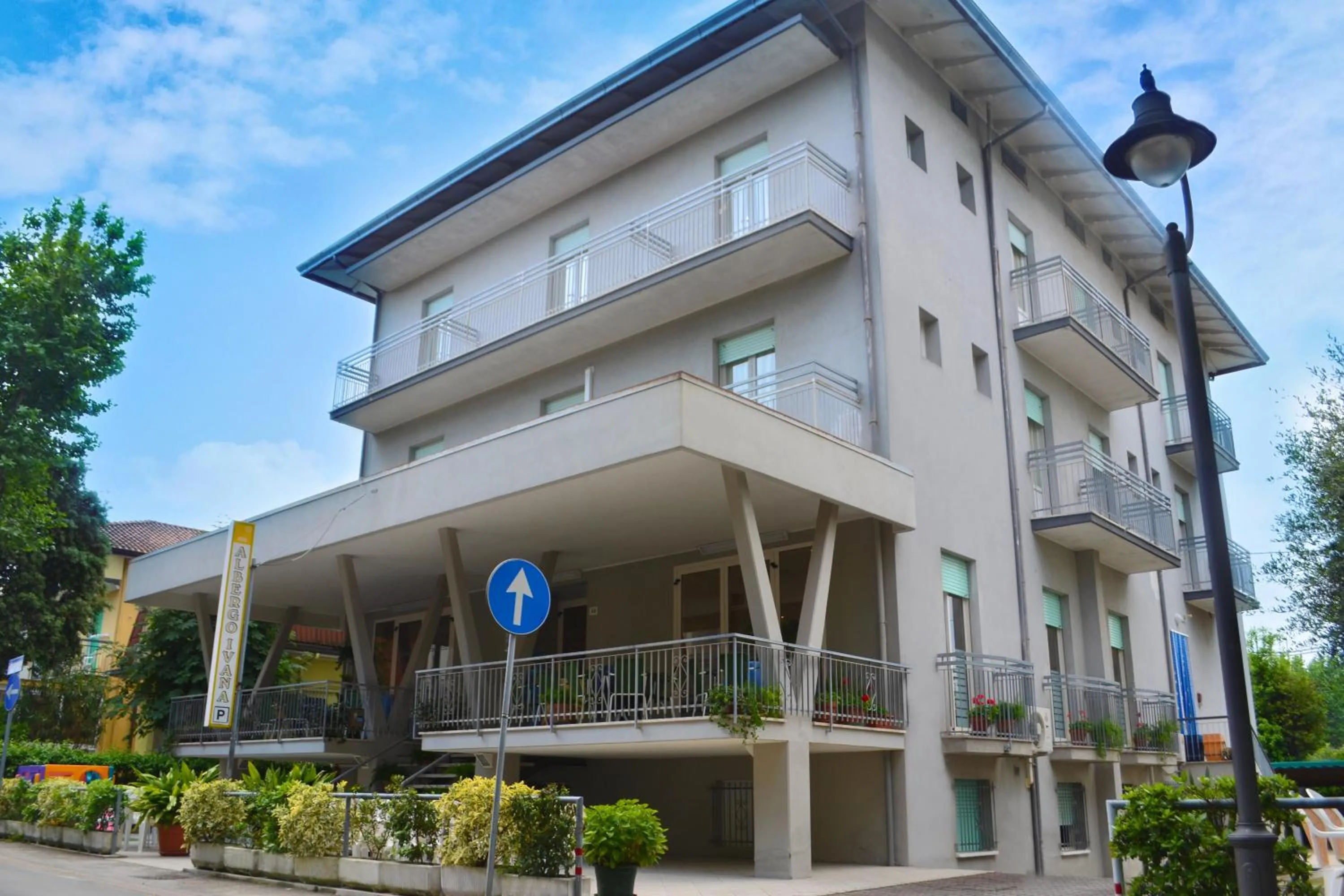 Property building in Hotel Ivana