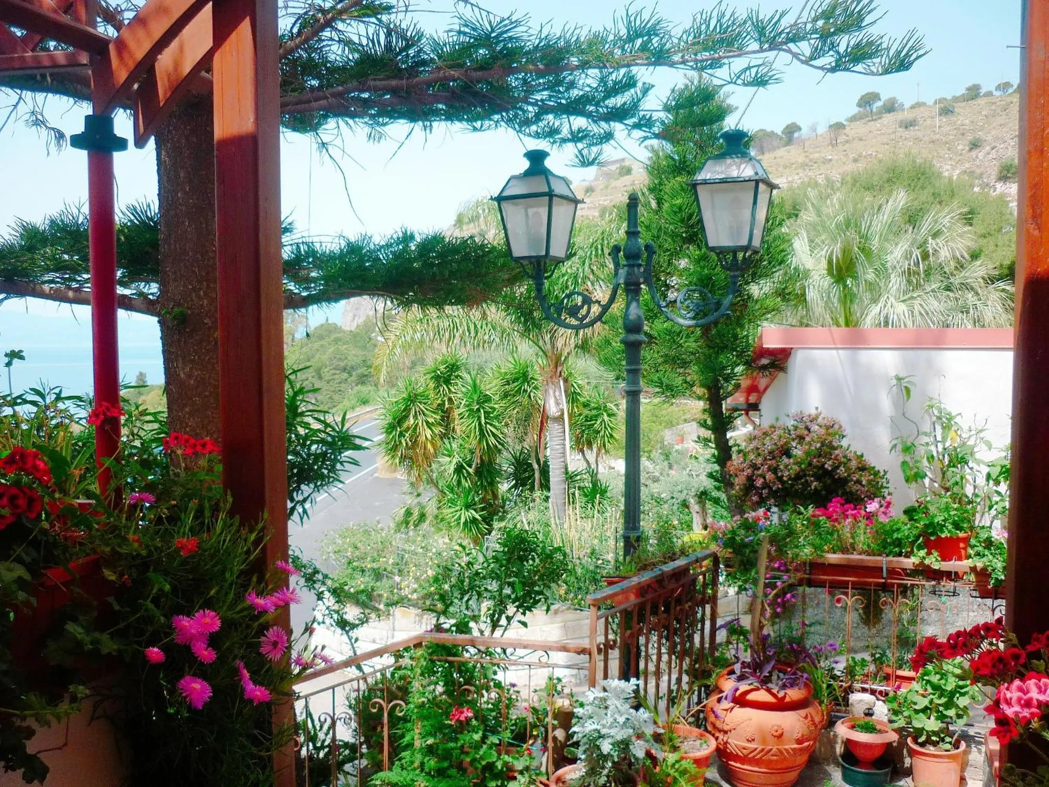 Garden view in PARADISO Hotel Ristorante