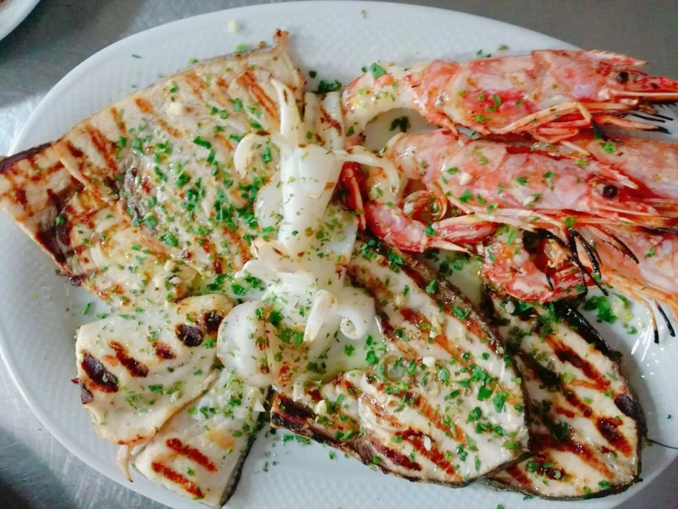 Food and drinks in PARADISO Hotel Ristorante