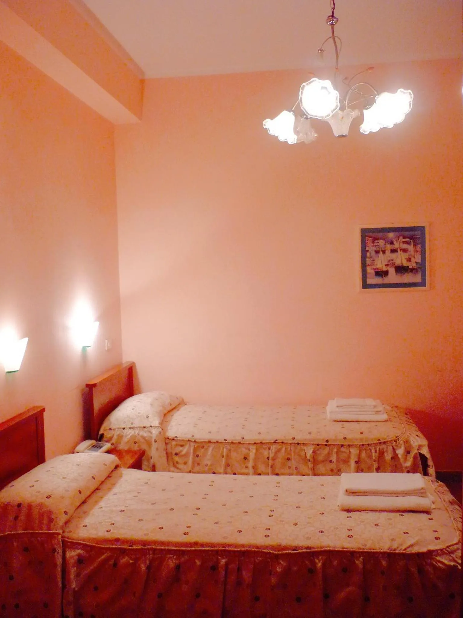 Bedroom, Bed in PARADISO Hotel Ristorante