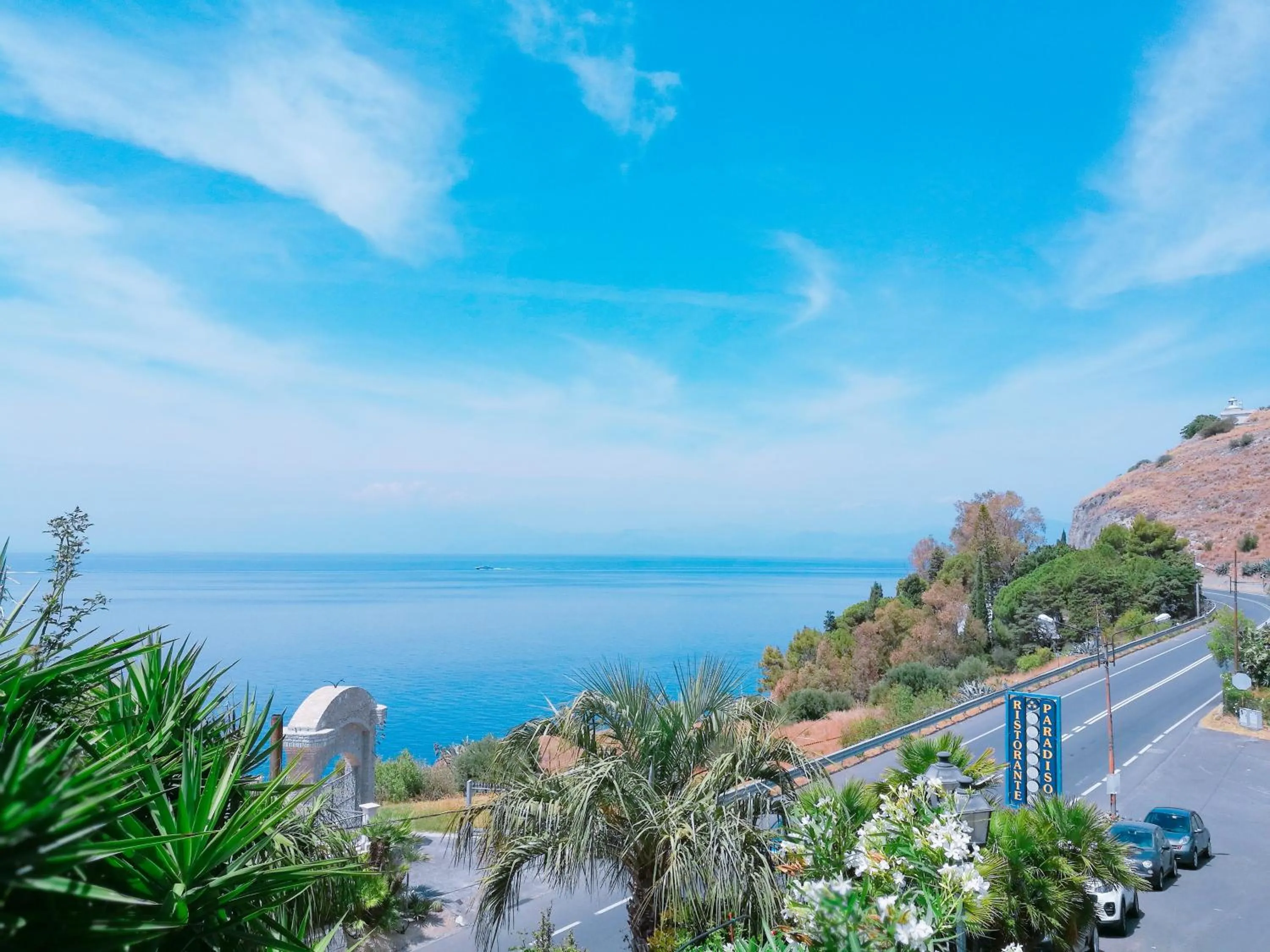 Sea view in PARADISO Hotel Ristorante