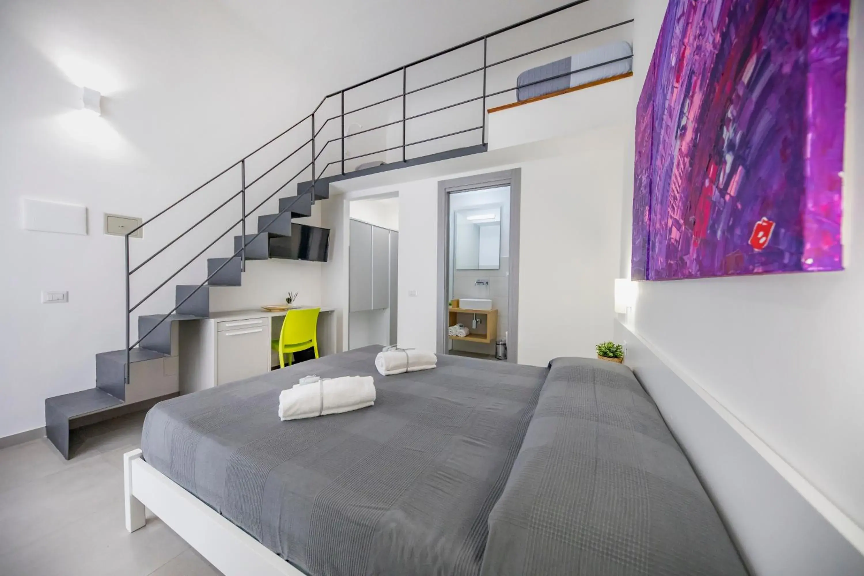 Quadruple Room with Balcony in Pepito palace Quadruple Room with Balcony in Pepito palace