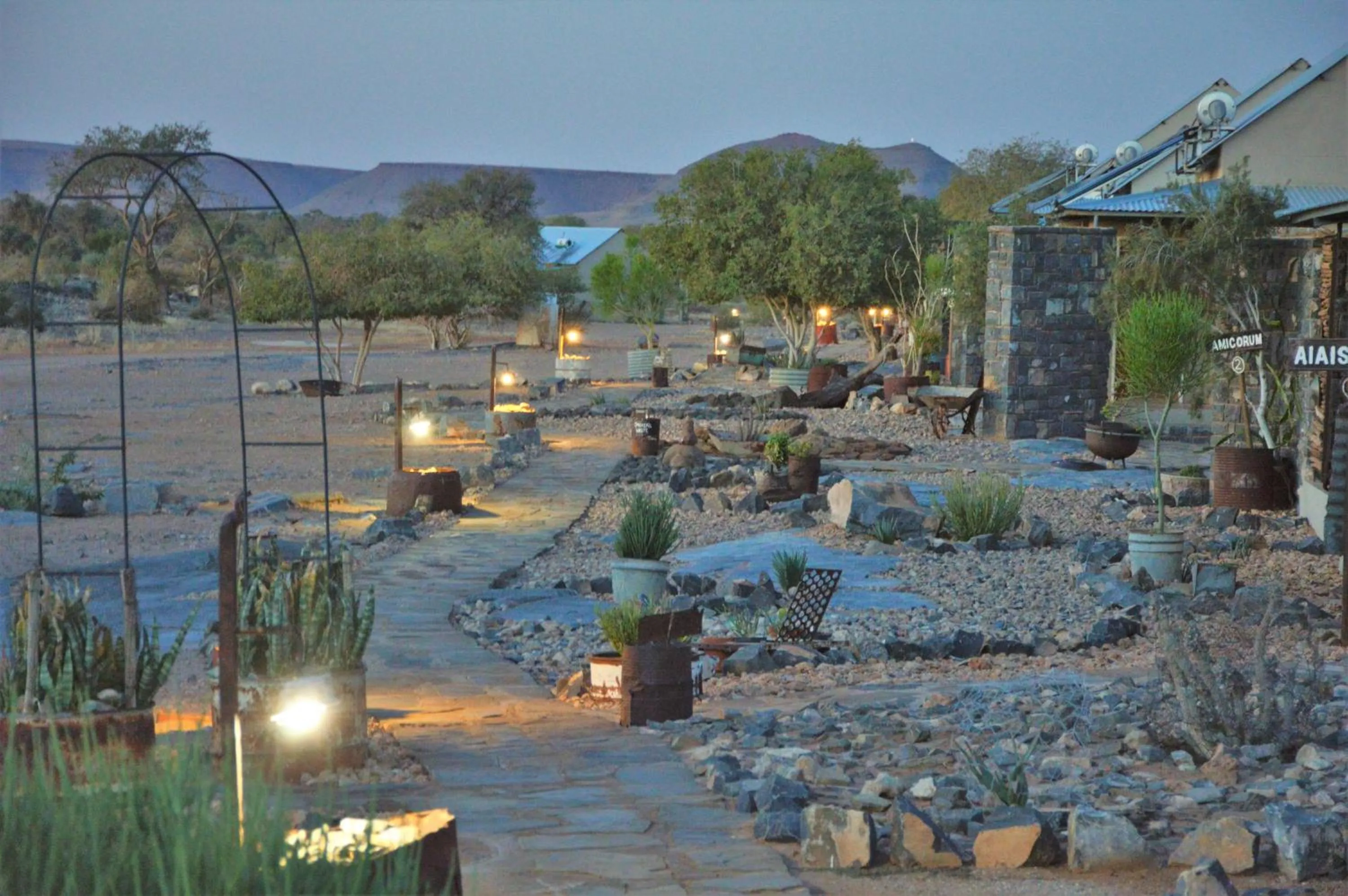 View (from property/room) in Alte Kalkoefen Lodge