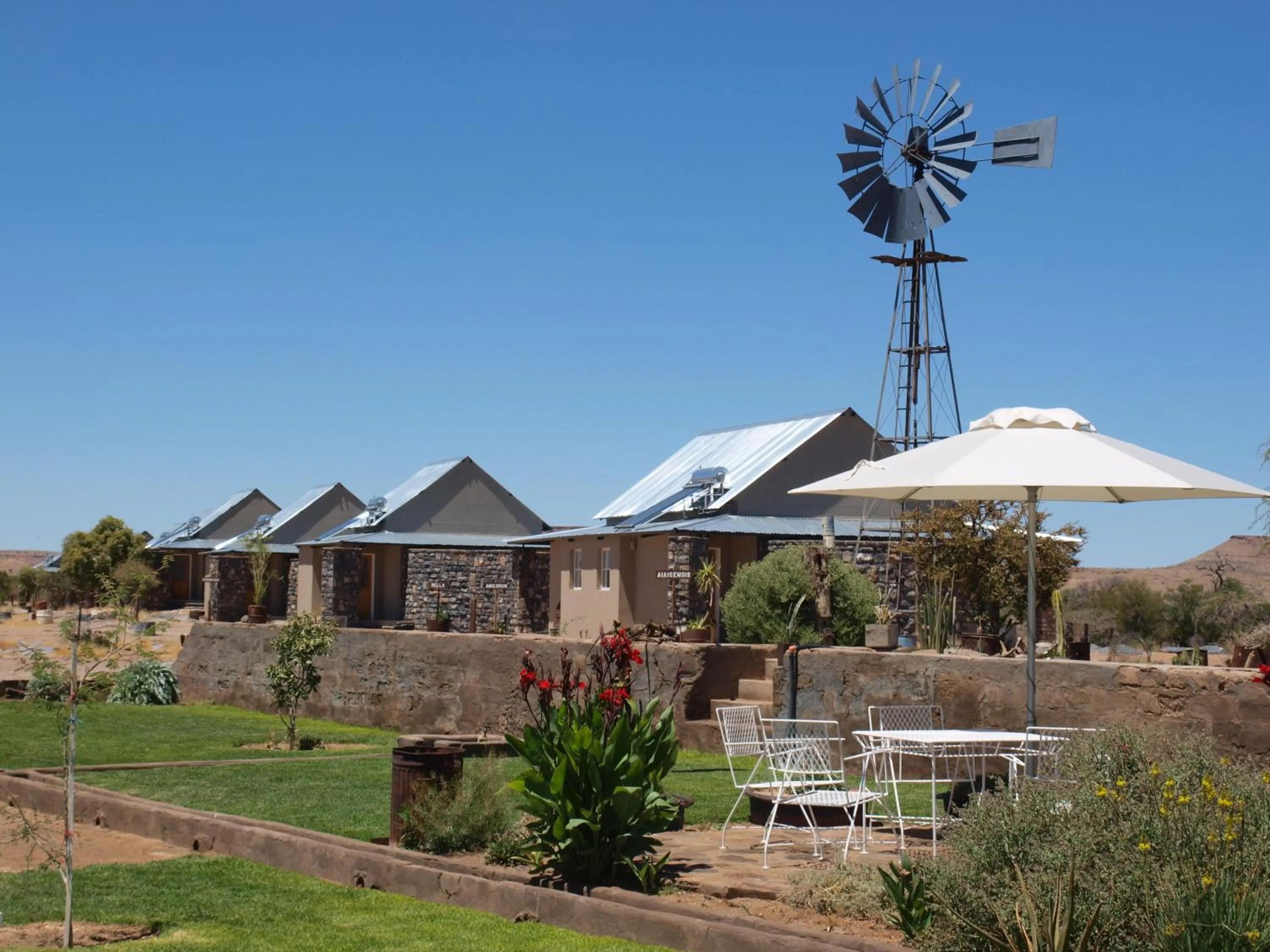 Property building in Alte Kalkoefen Lodge